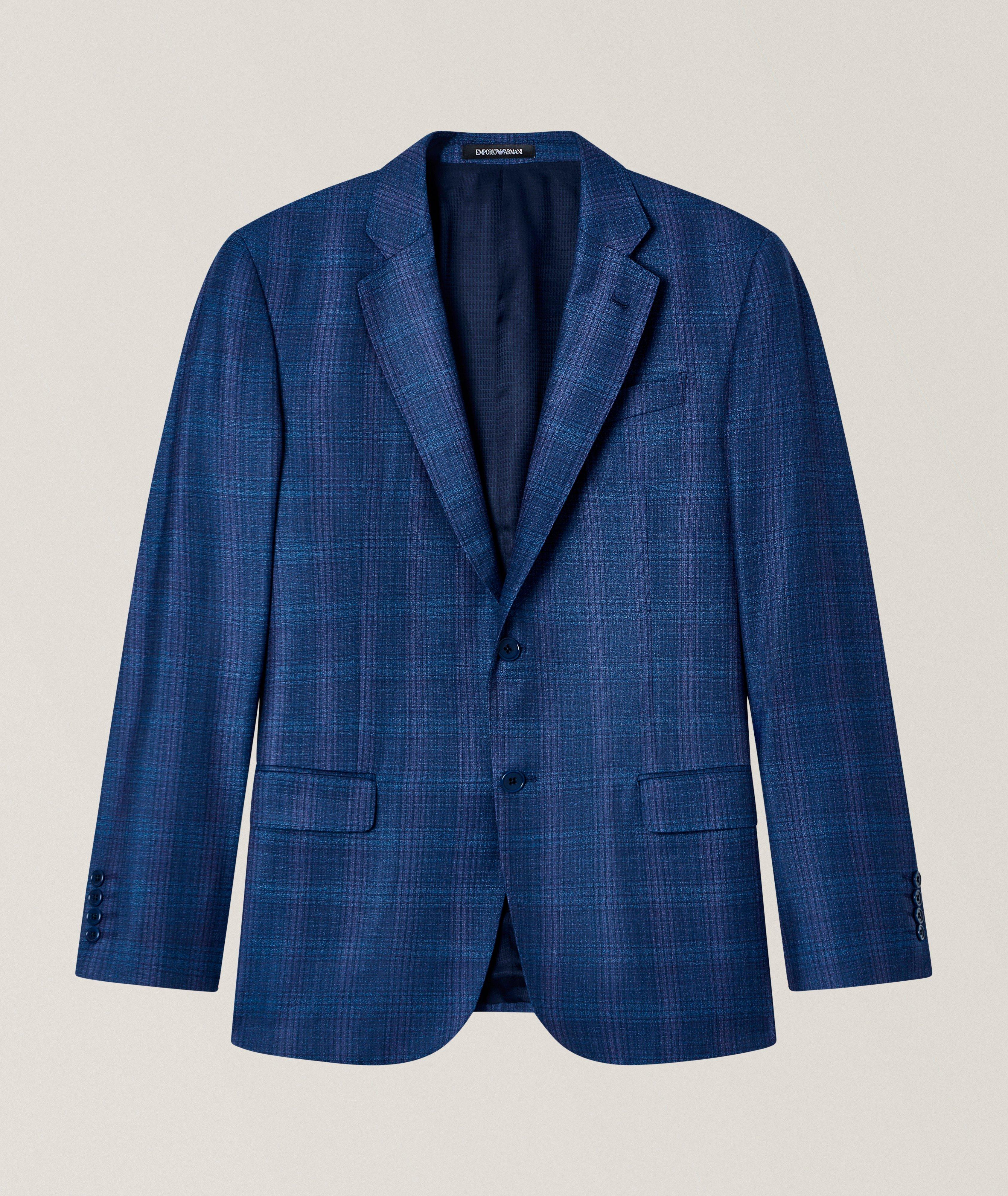 Emporio Armani ASV G-Line Houndstooth Sport Jacket | Sport Jackets