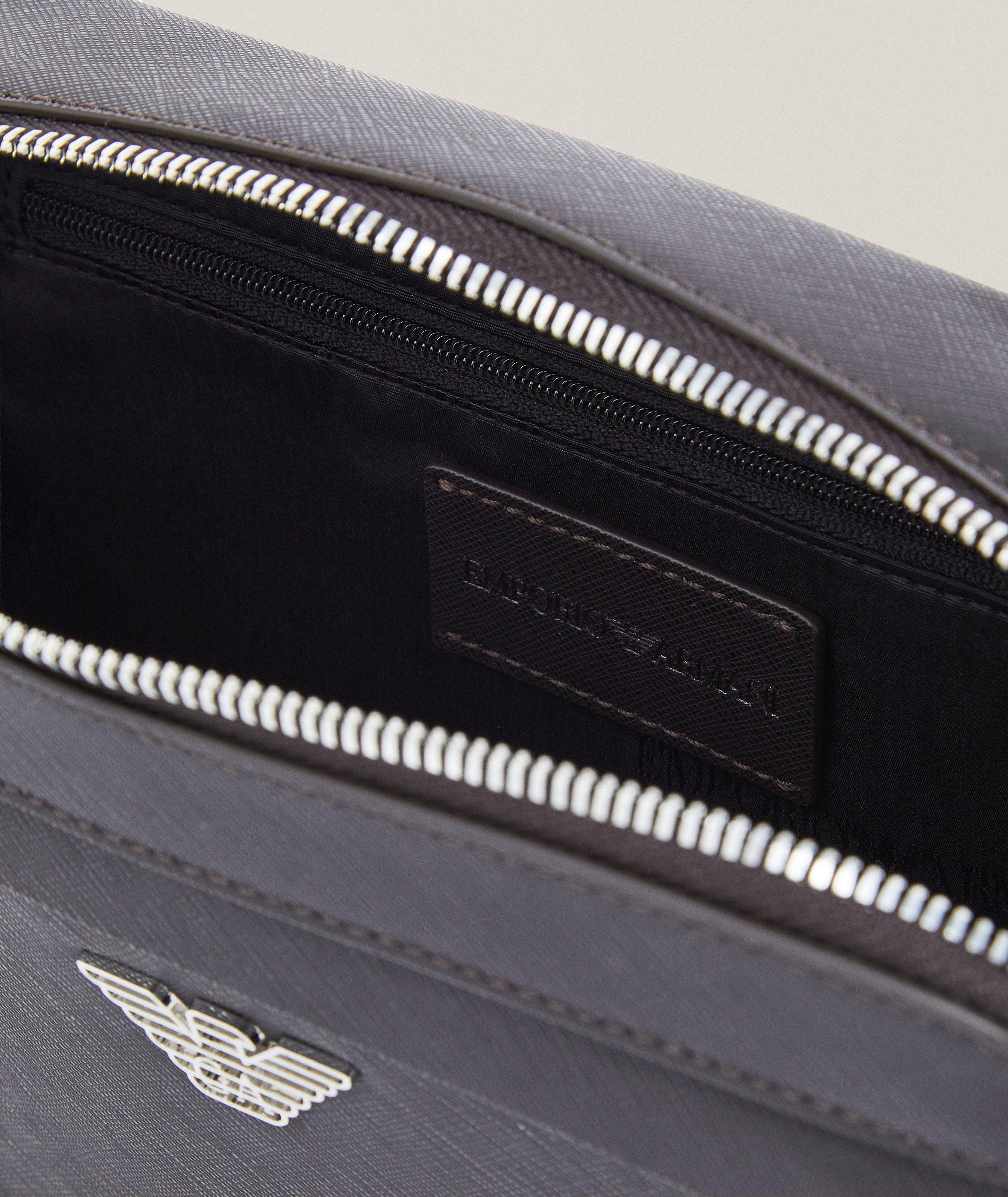 Emporio Armani Bonded Leather Mini Camera Bag | Bags & Cases