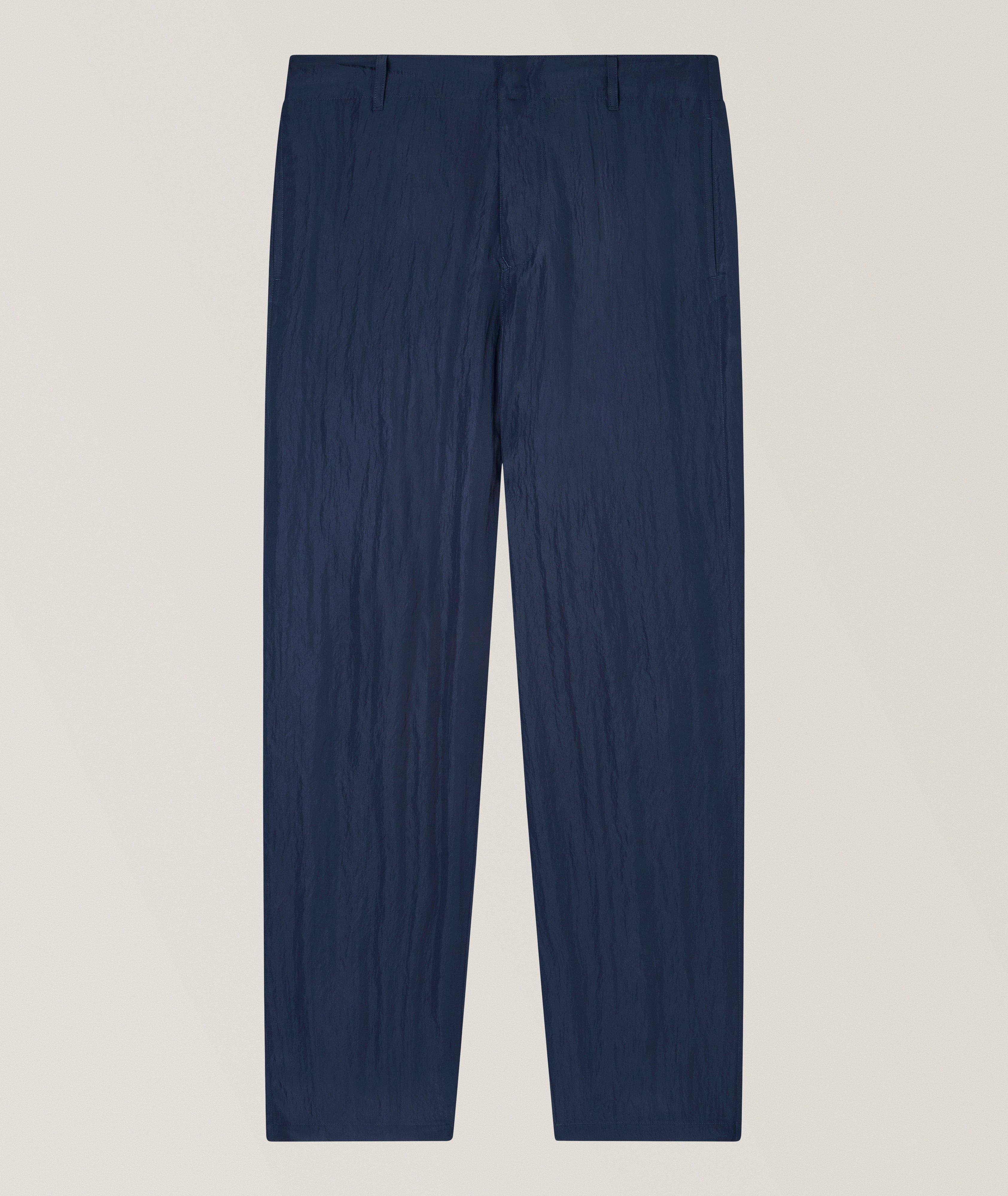 Technical Twill Flat-Front Pants image 0