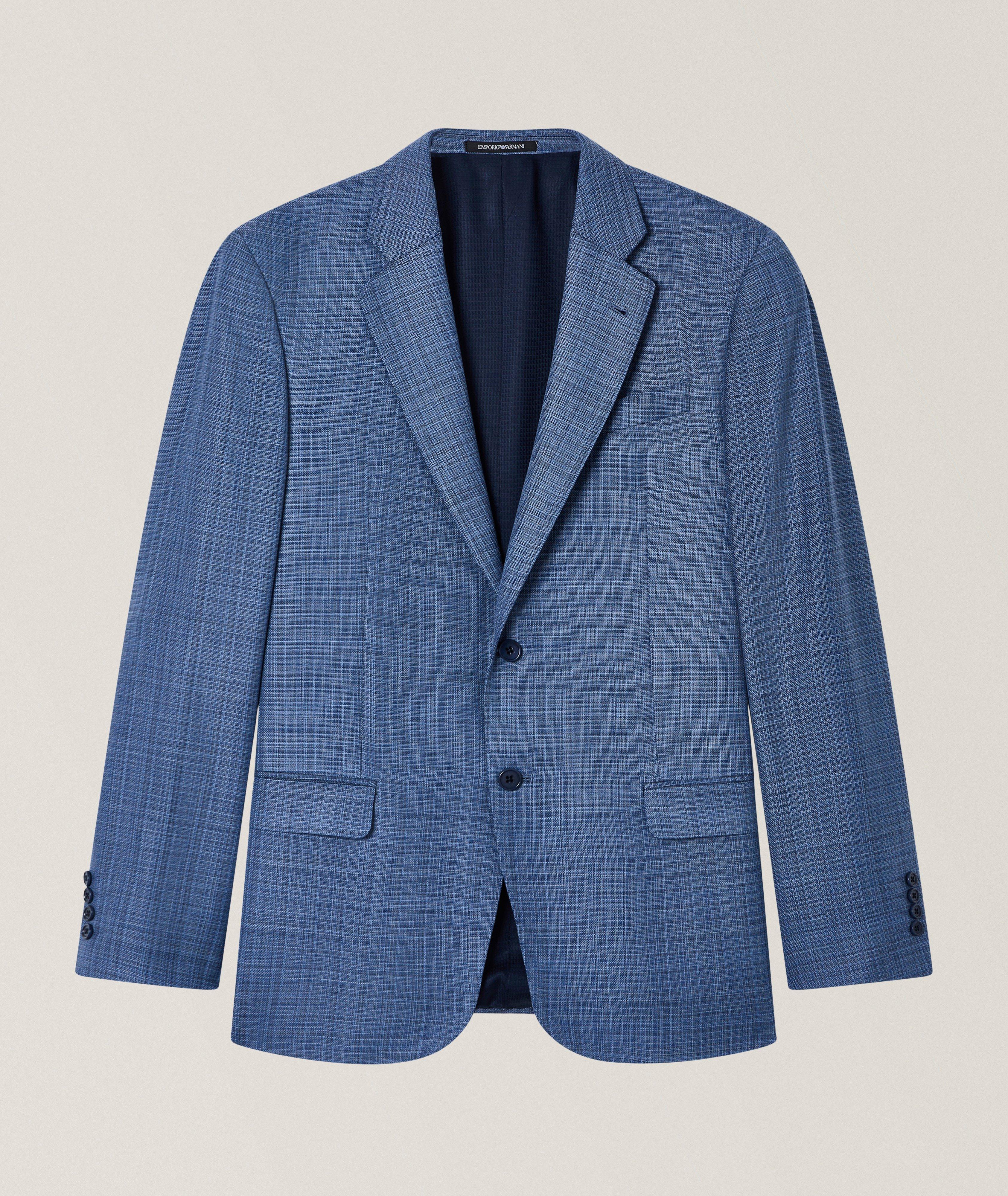 Emporio Armani ASV G-Line Houndstooth Sport Jacket | Sport Jackets