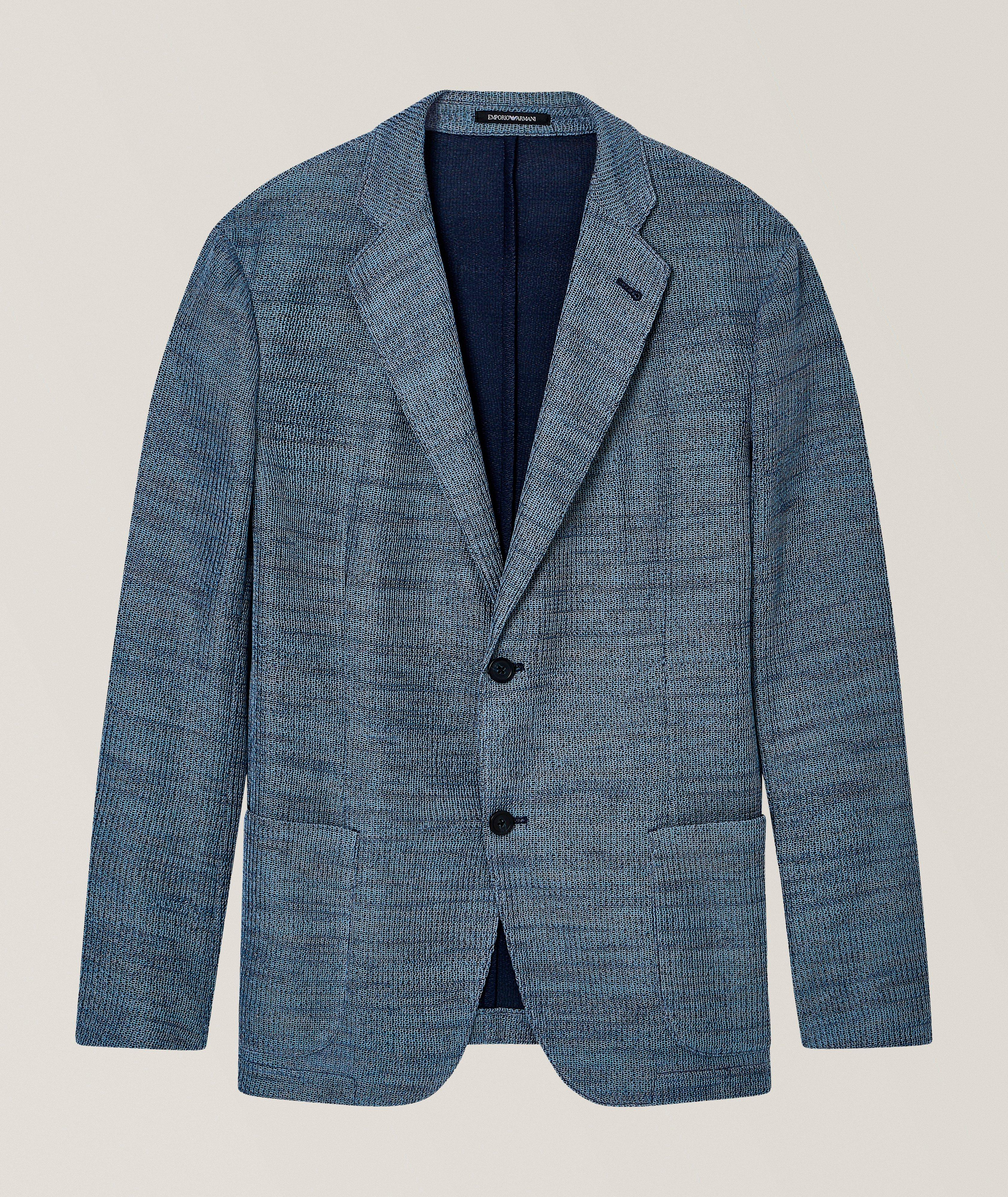 Emporio Armani 3D Micro-Textured Sport Jacket