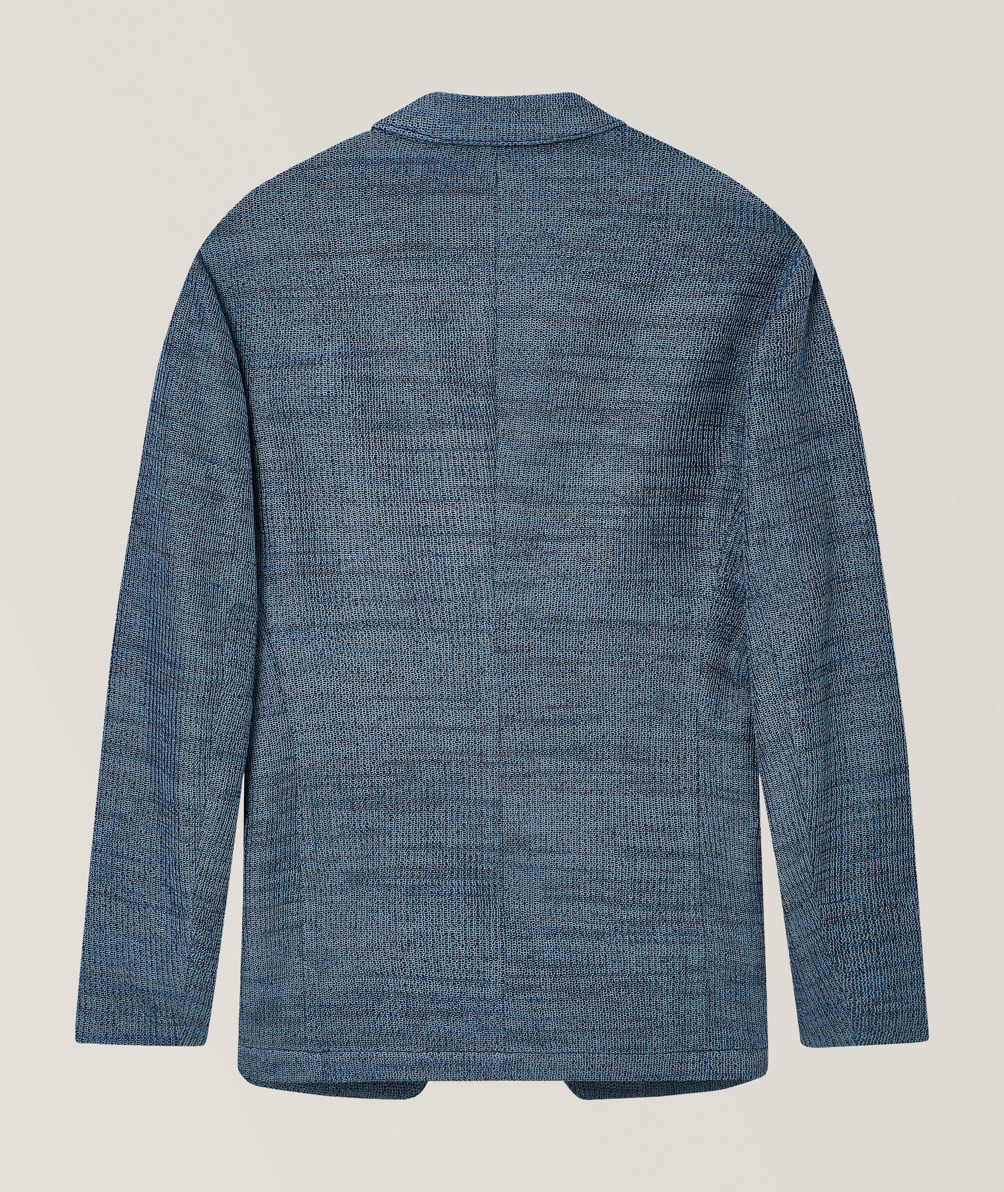 Emporio Armani 3D Micro-Textured Sport Jacket | Sport Jackets