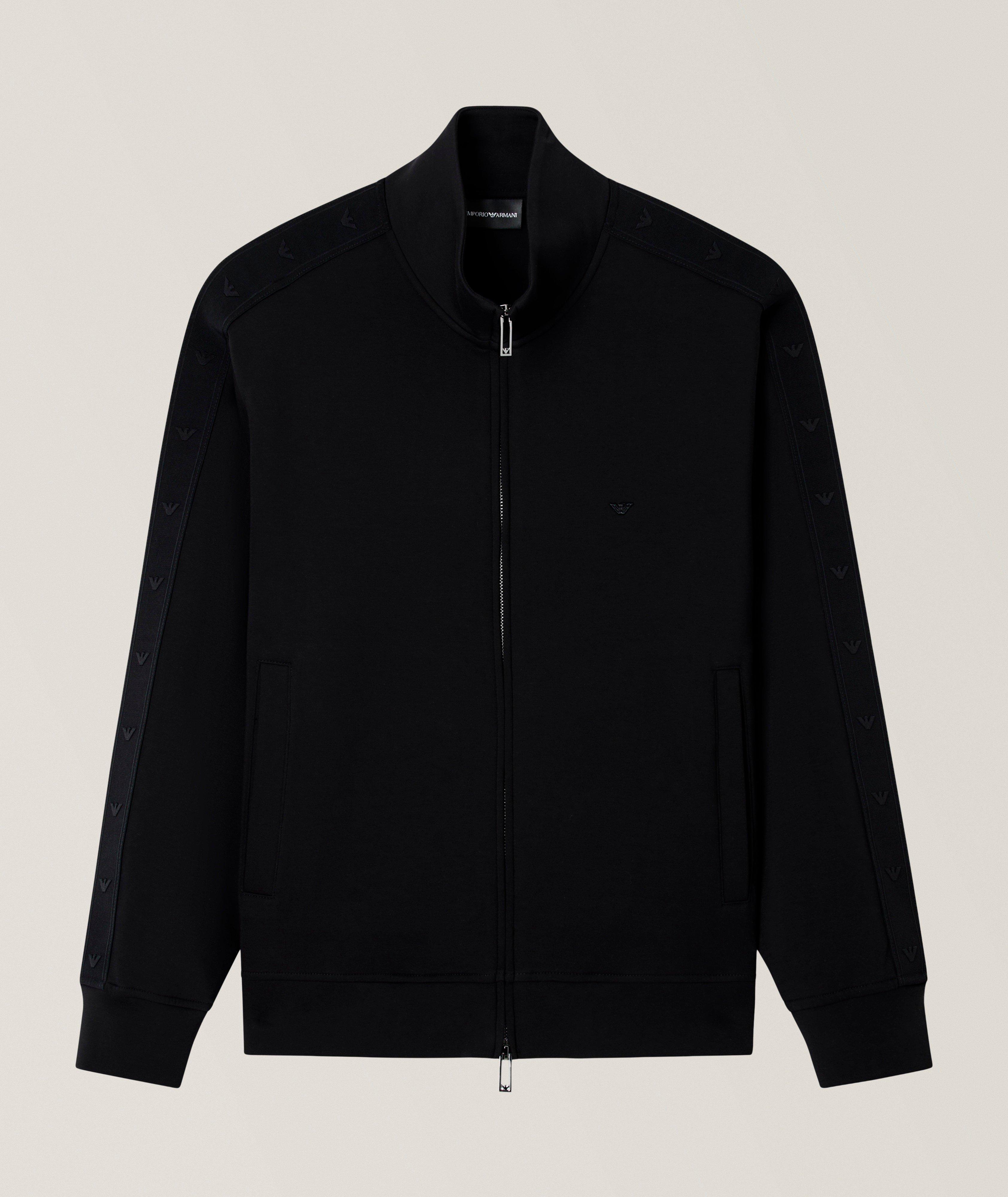 トップス Emporio Armani D's Knit Double zip Emporio Armani Travel Essentials Full-Zip Sweatshirt | Sweaters