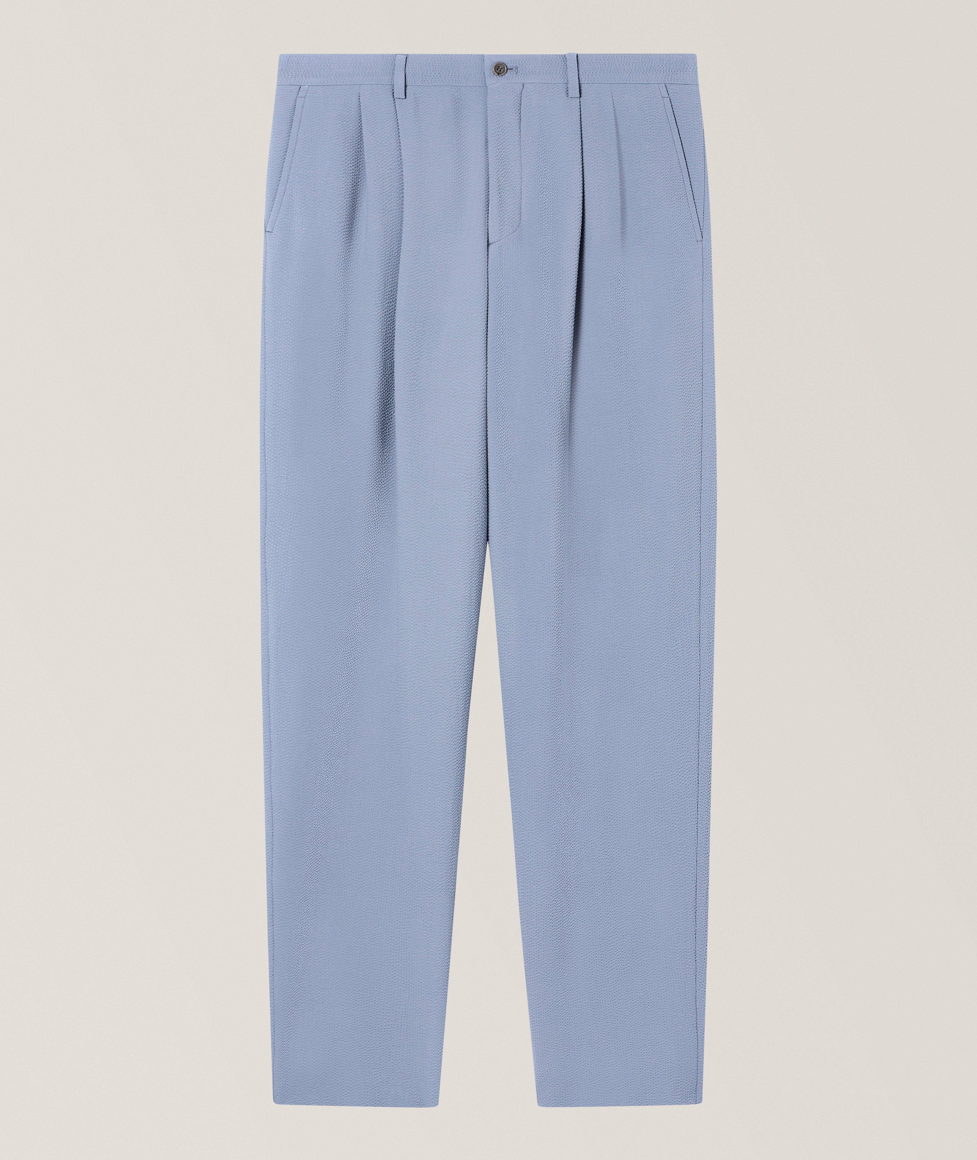 ASV Seersucker Stretch Wool Double-Pleat Pants image 0