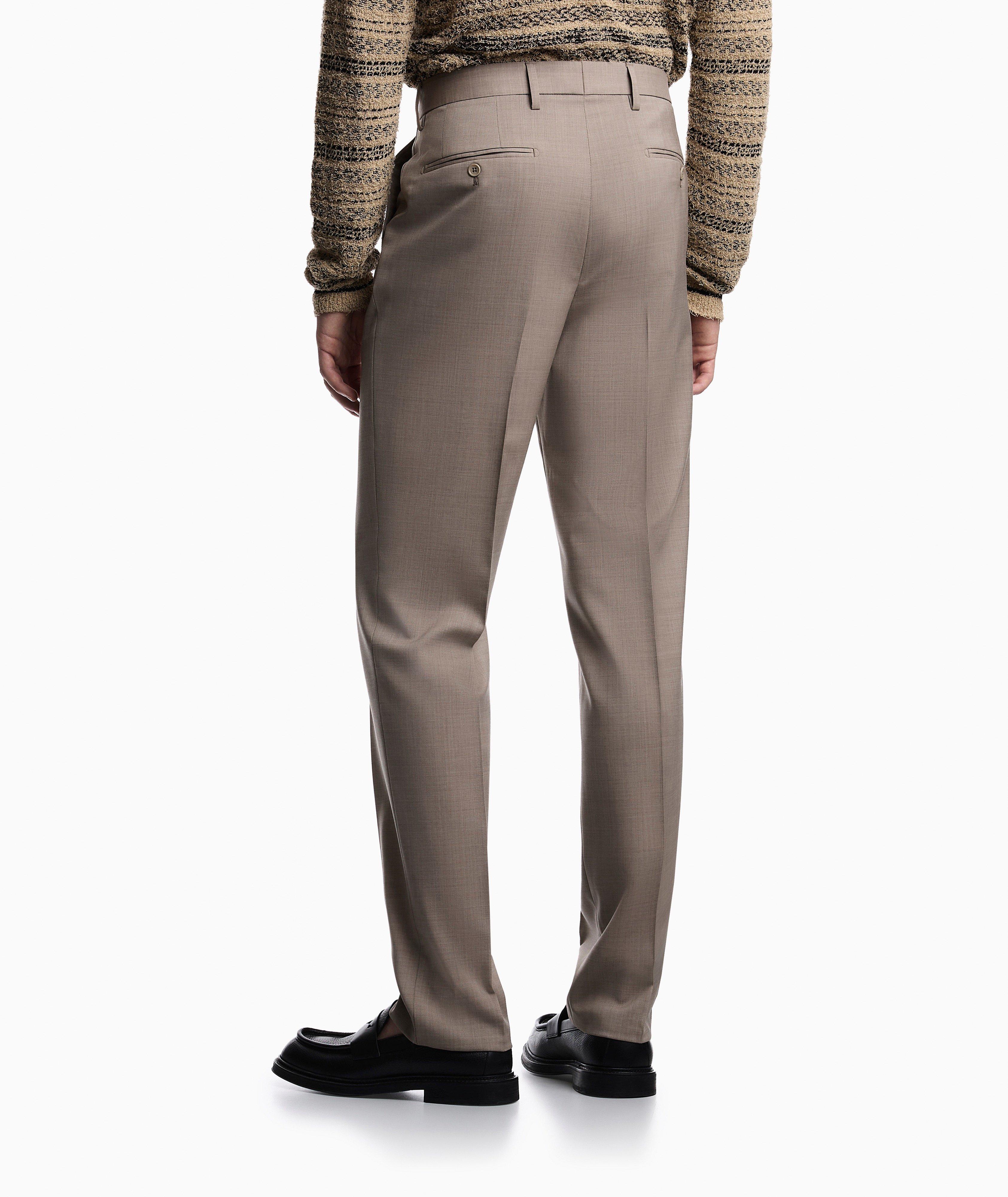パンツ EMPORIO ARMANI wool slacks EMPORIO ARMANI Dress Pants Dark Gray Wool Warm 33 x 31 ITALY Mens