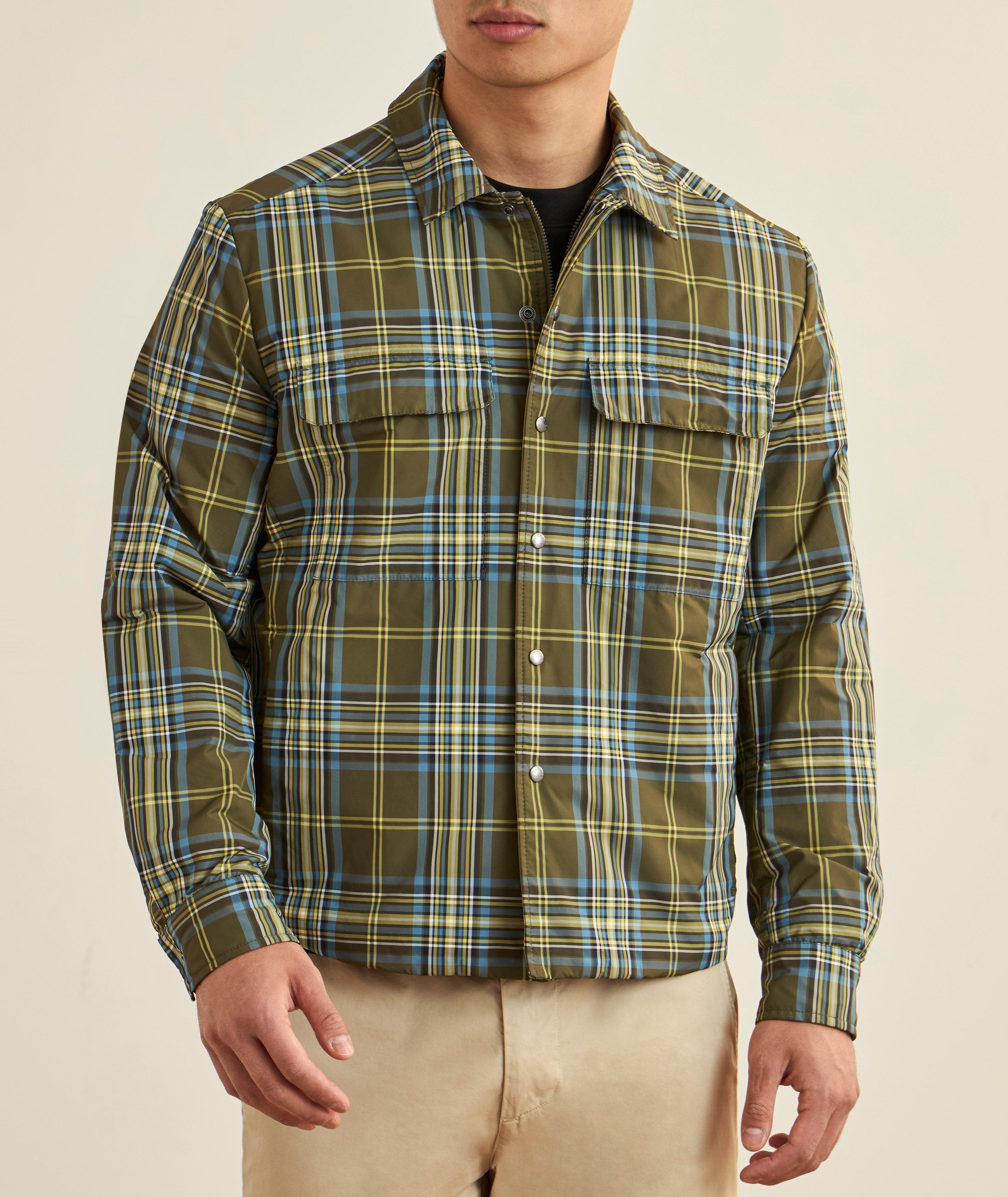 Monogram Checked Overshirt image 1