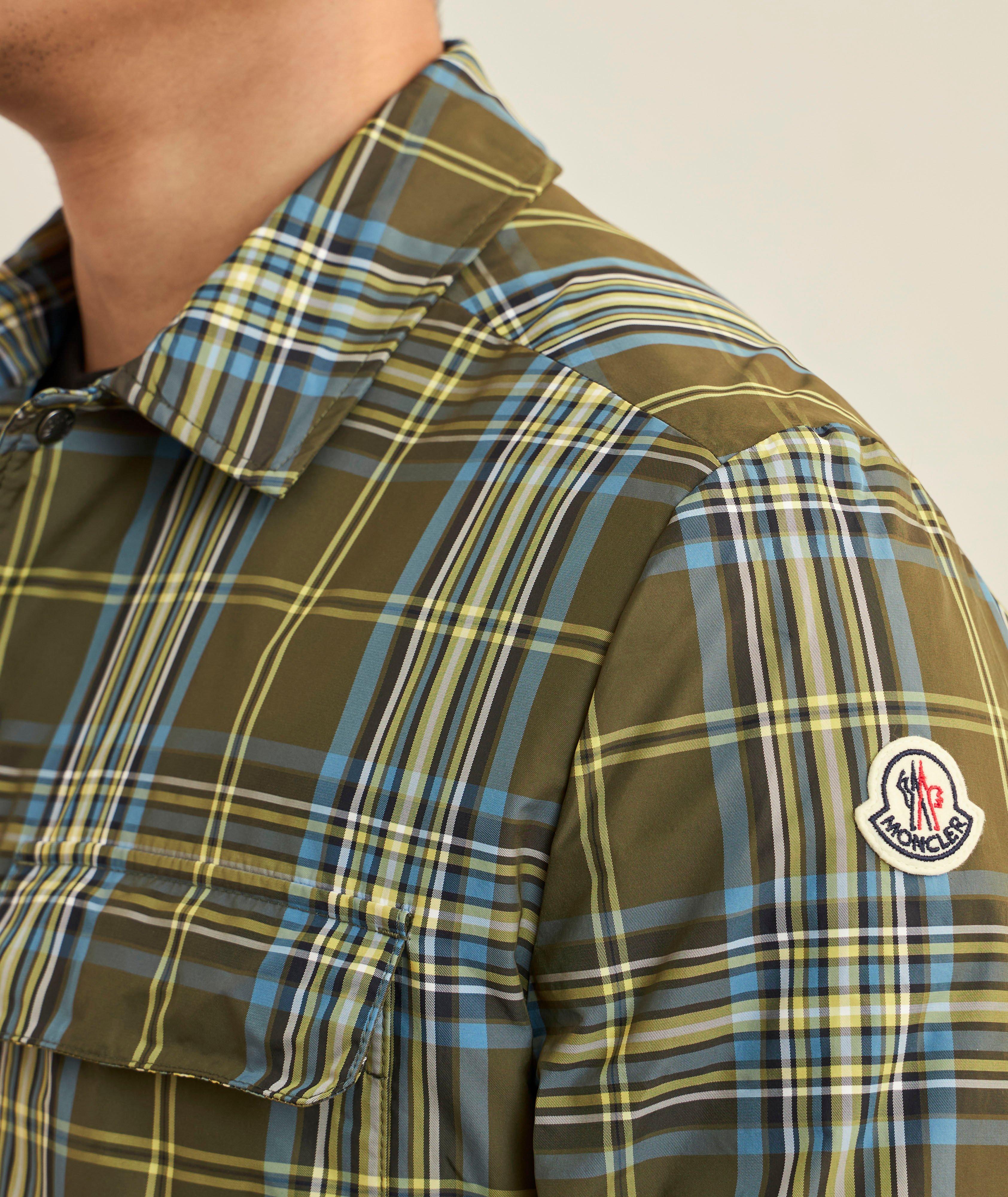 Monogram Checked Overshirt image 3