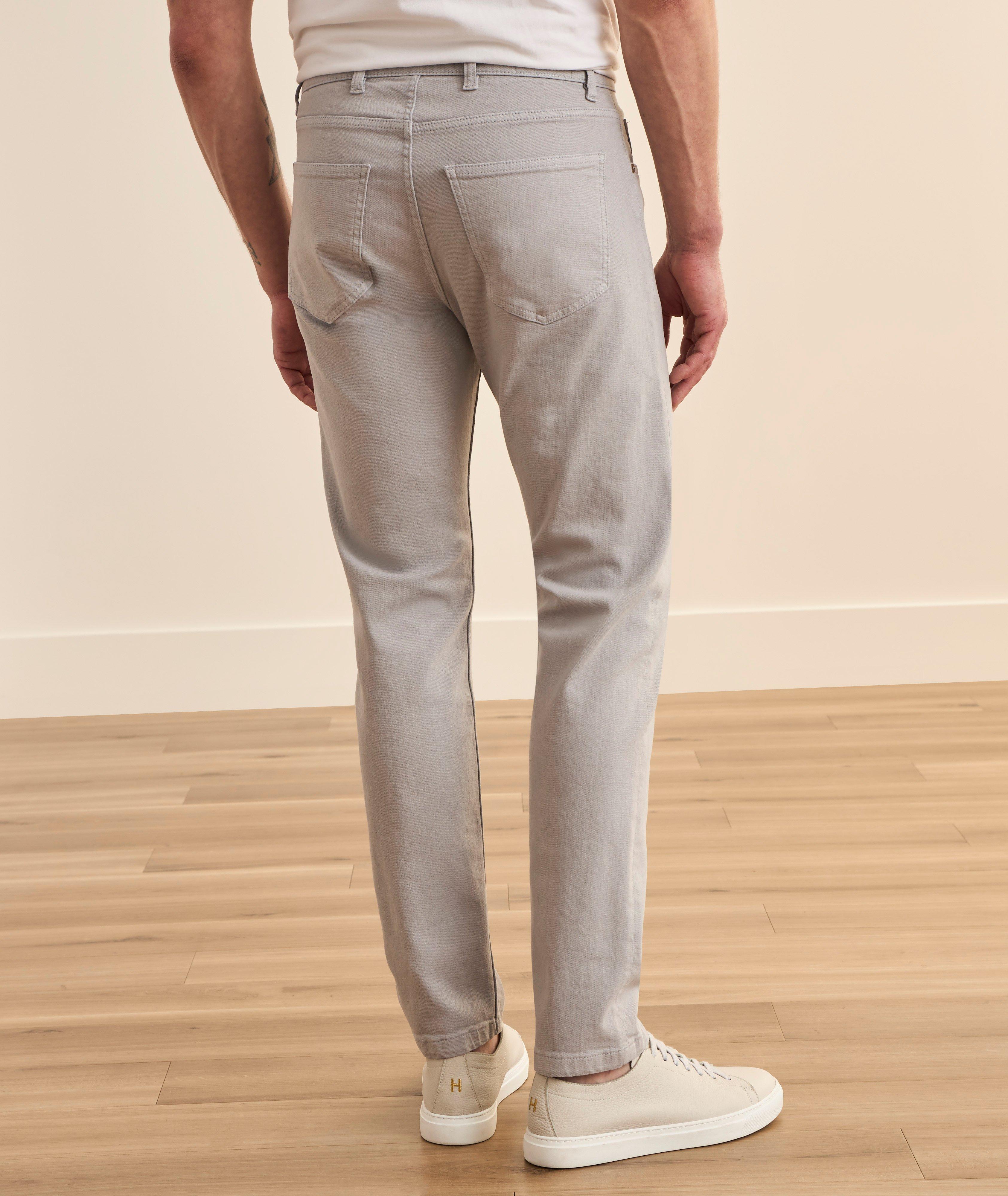 Pantalon cinq poches coton extensible image 2