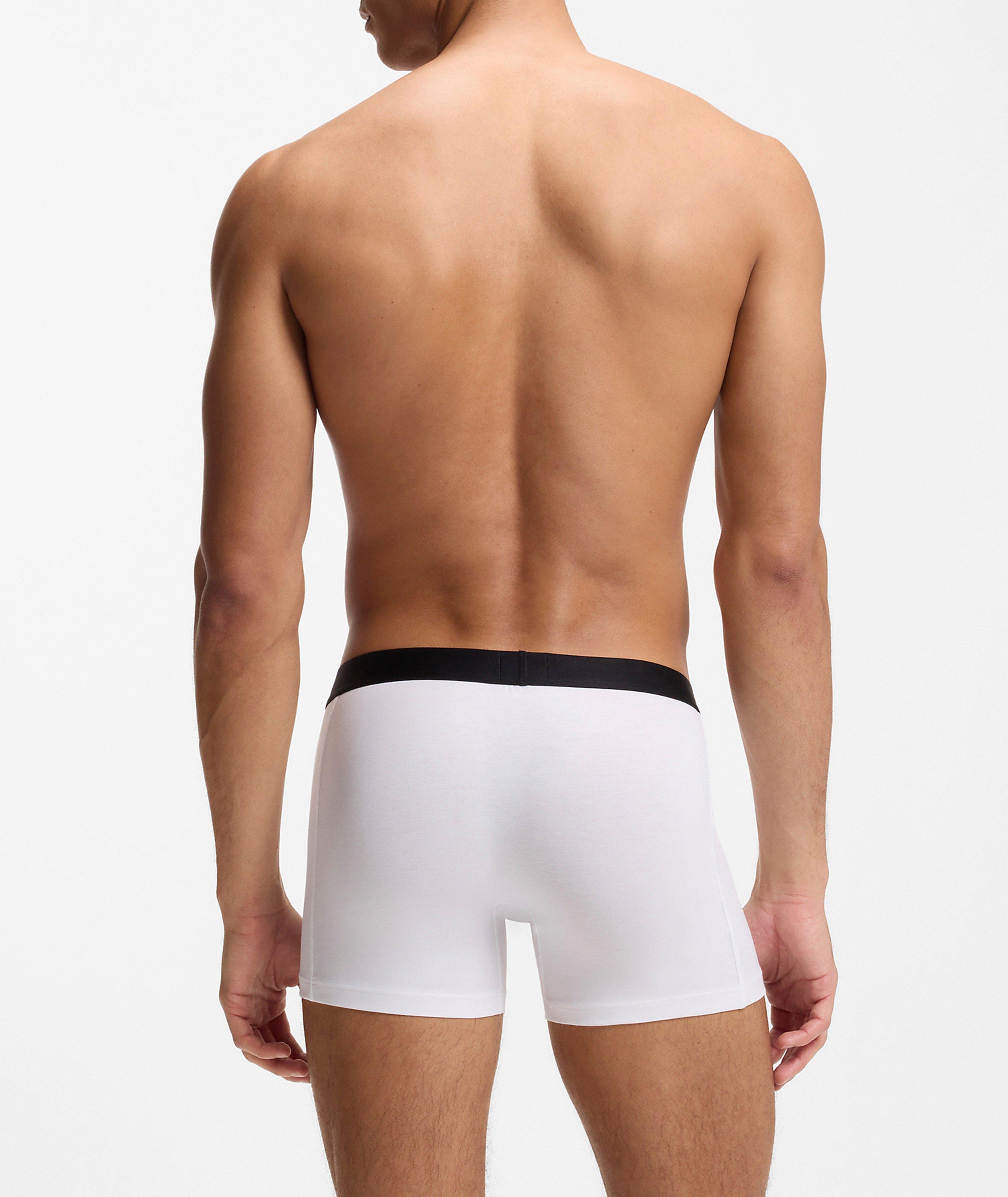 Three-Pack Stretch-Cotton Boxers image 2