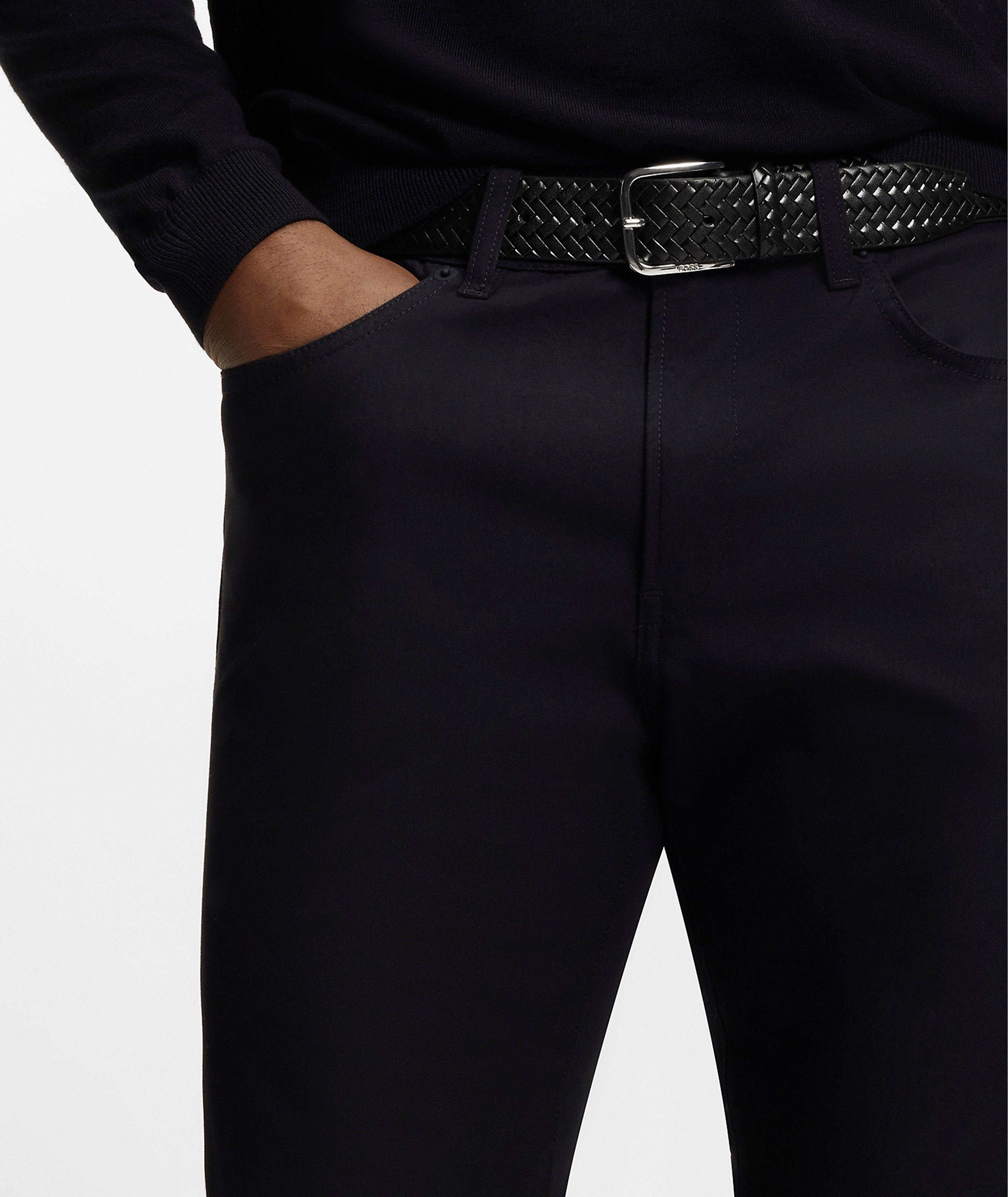 Ceinture en cuir tissé image 3