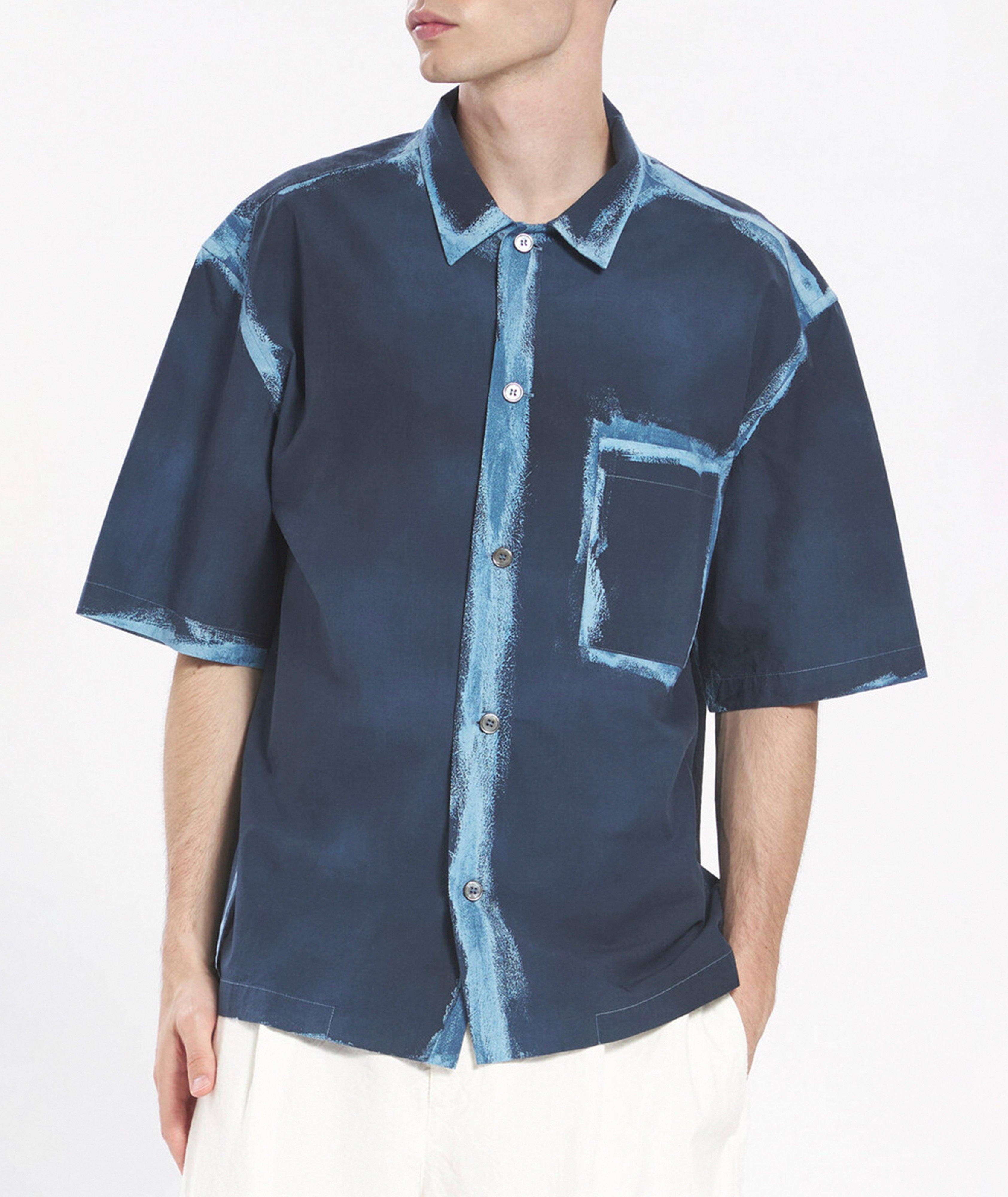 Nalos Fumego Dye-Print Camp Shirt image 1