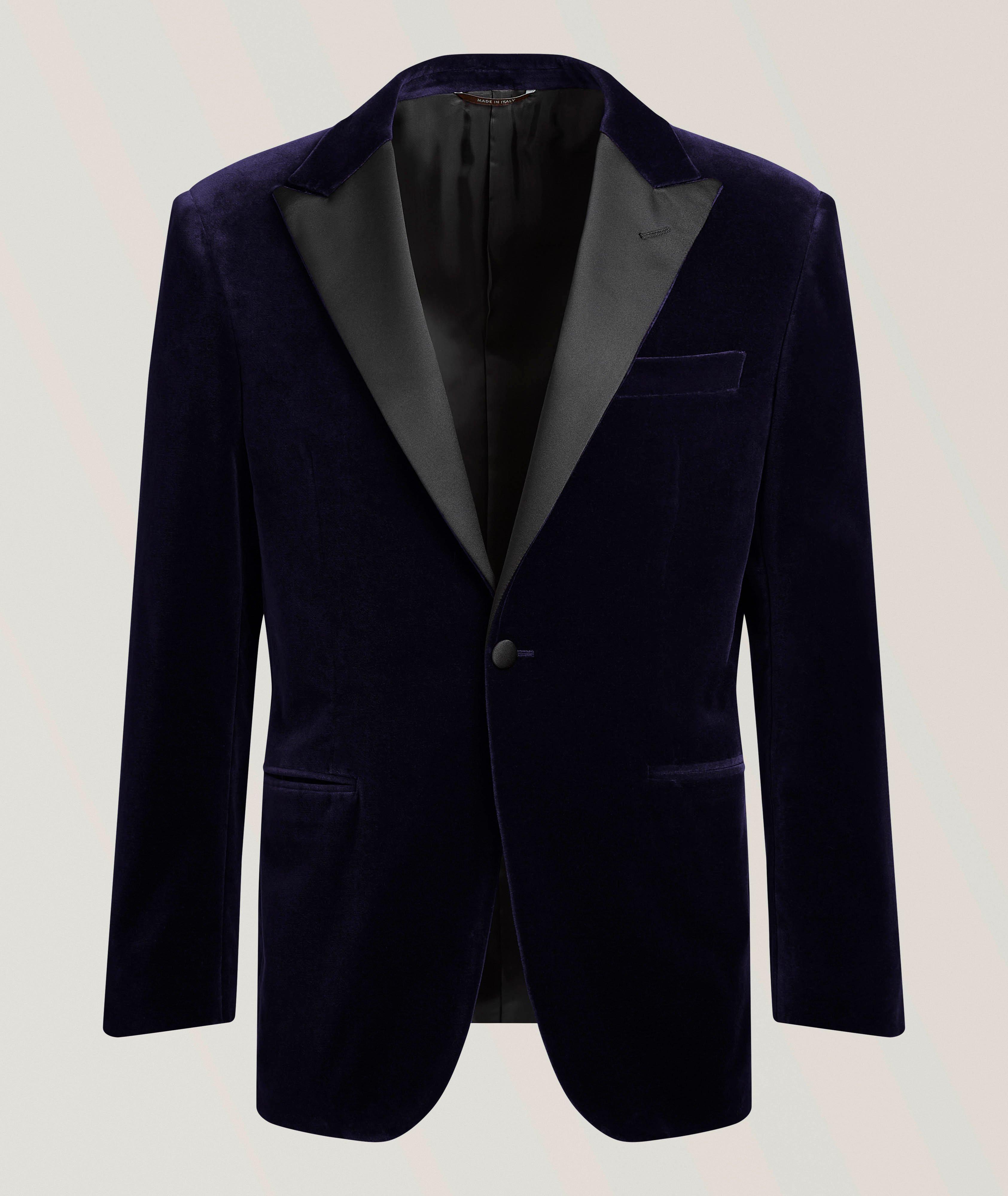 Velvet Peak Lapel Tuxedo Jacket image 0