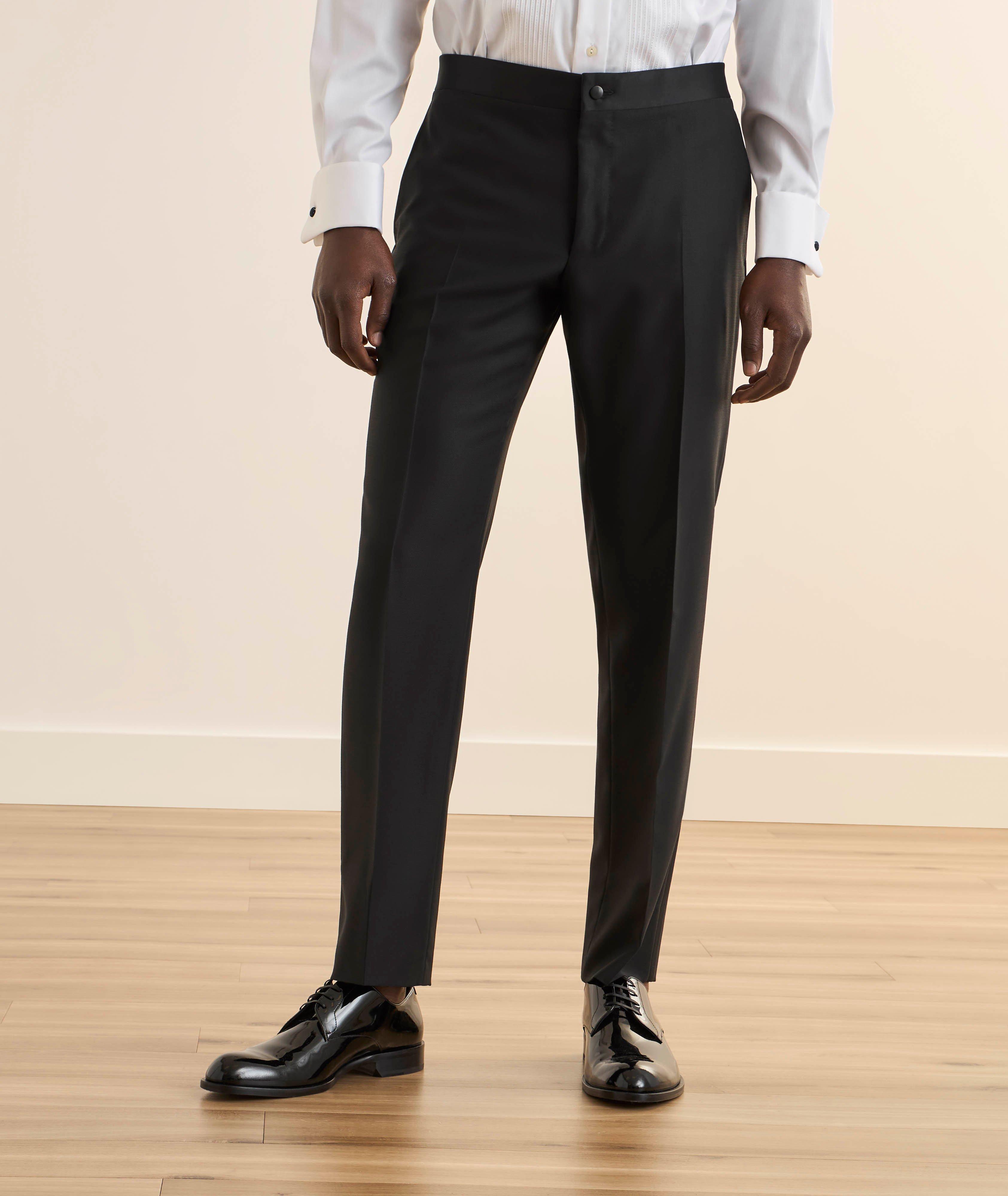 Pantalon de smoking laine formale image 1