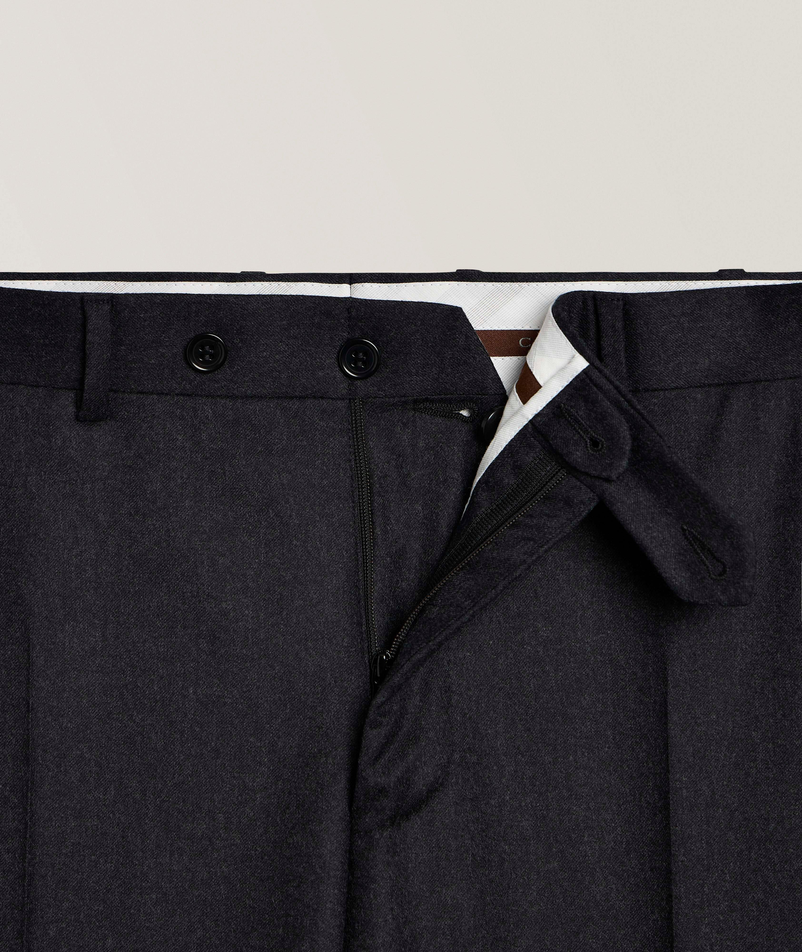 Flannel Wool Dress Pants image 3