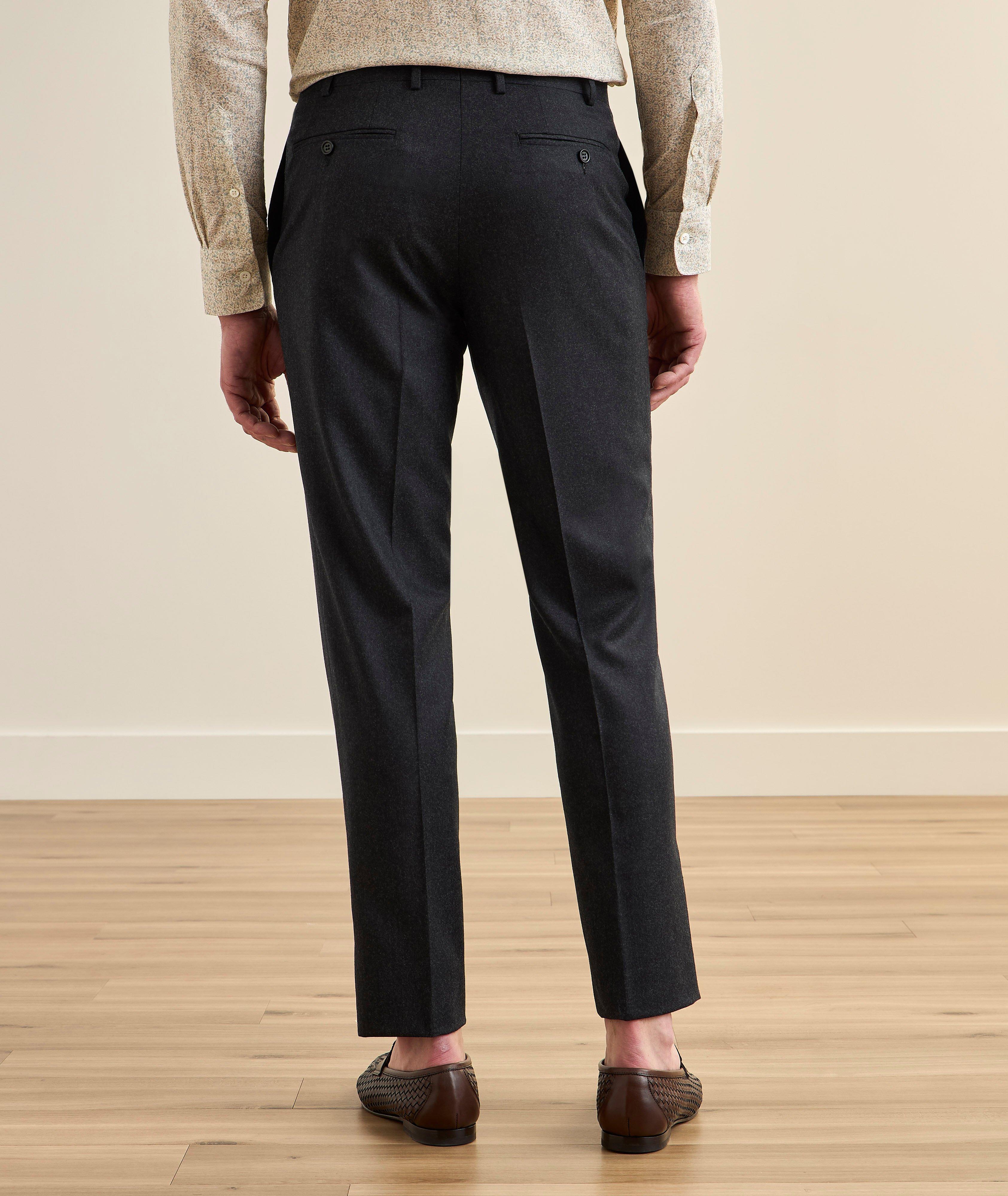 Flannel Wool Dress Pants image 1
