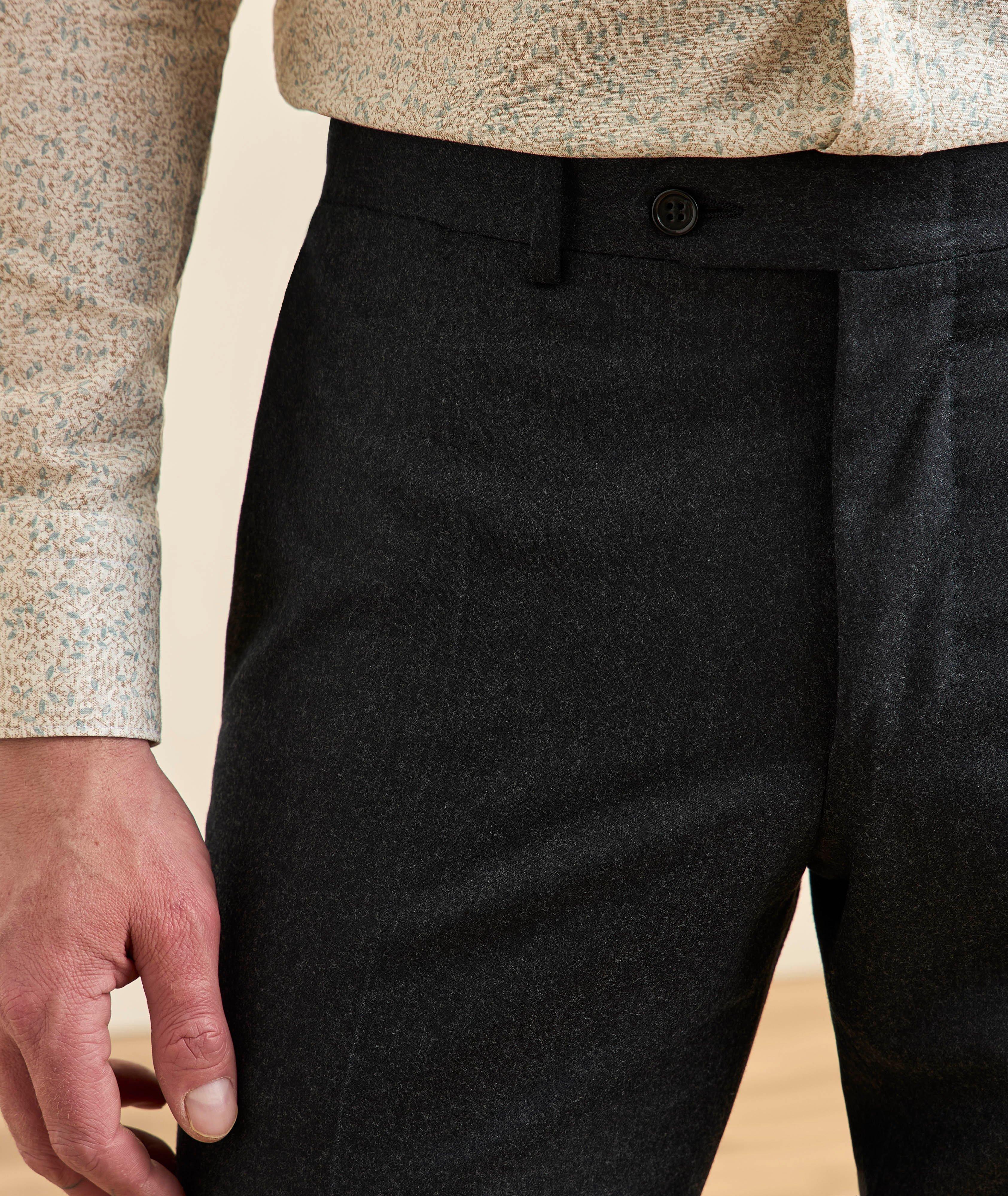 Flannel Wool Dress Pants image 2