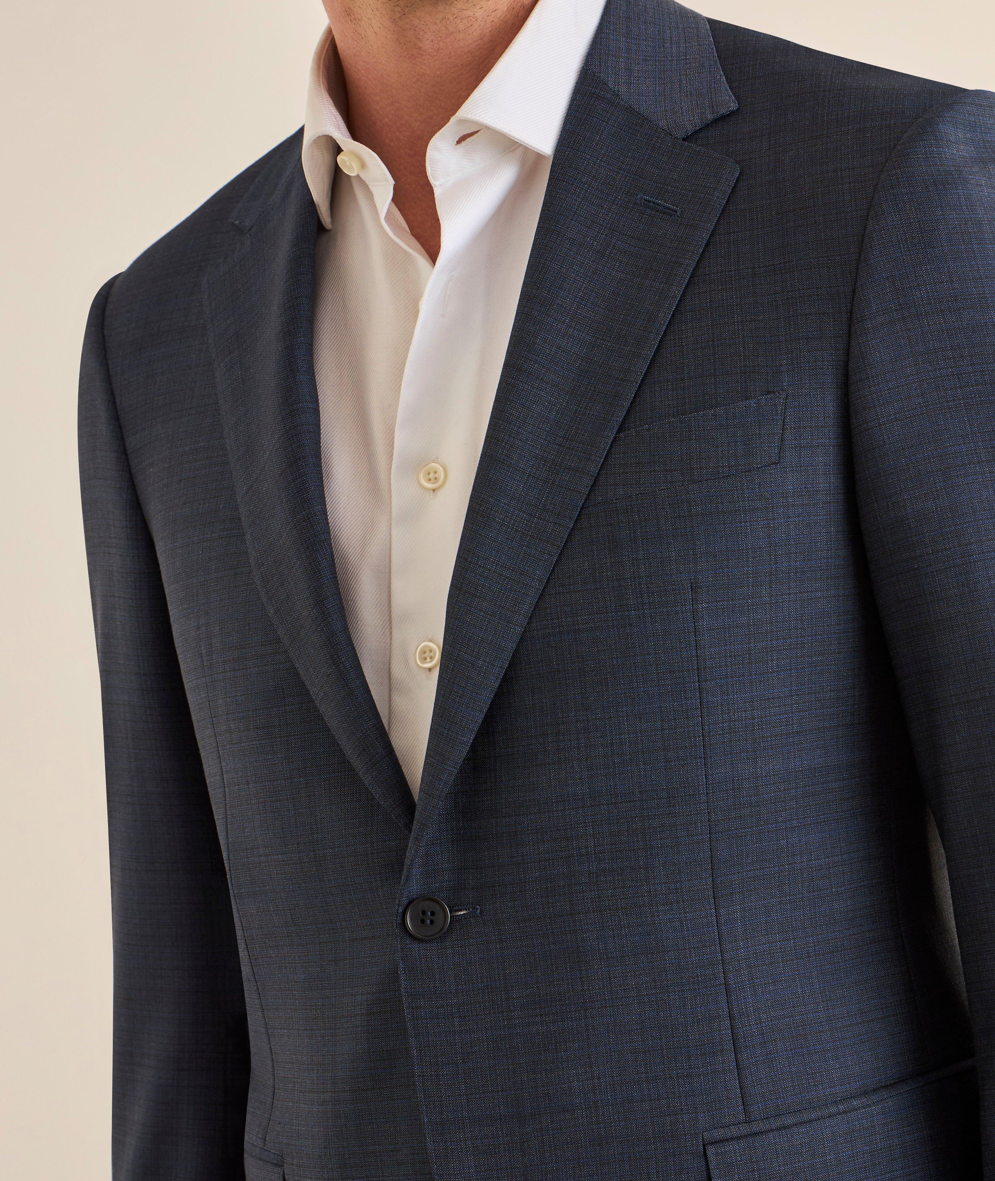 Micro-Check Wool Suit image 2
