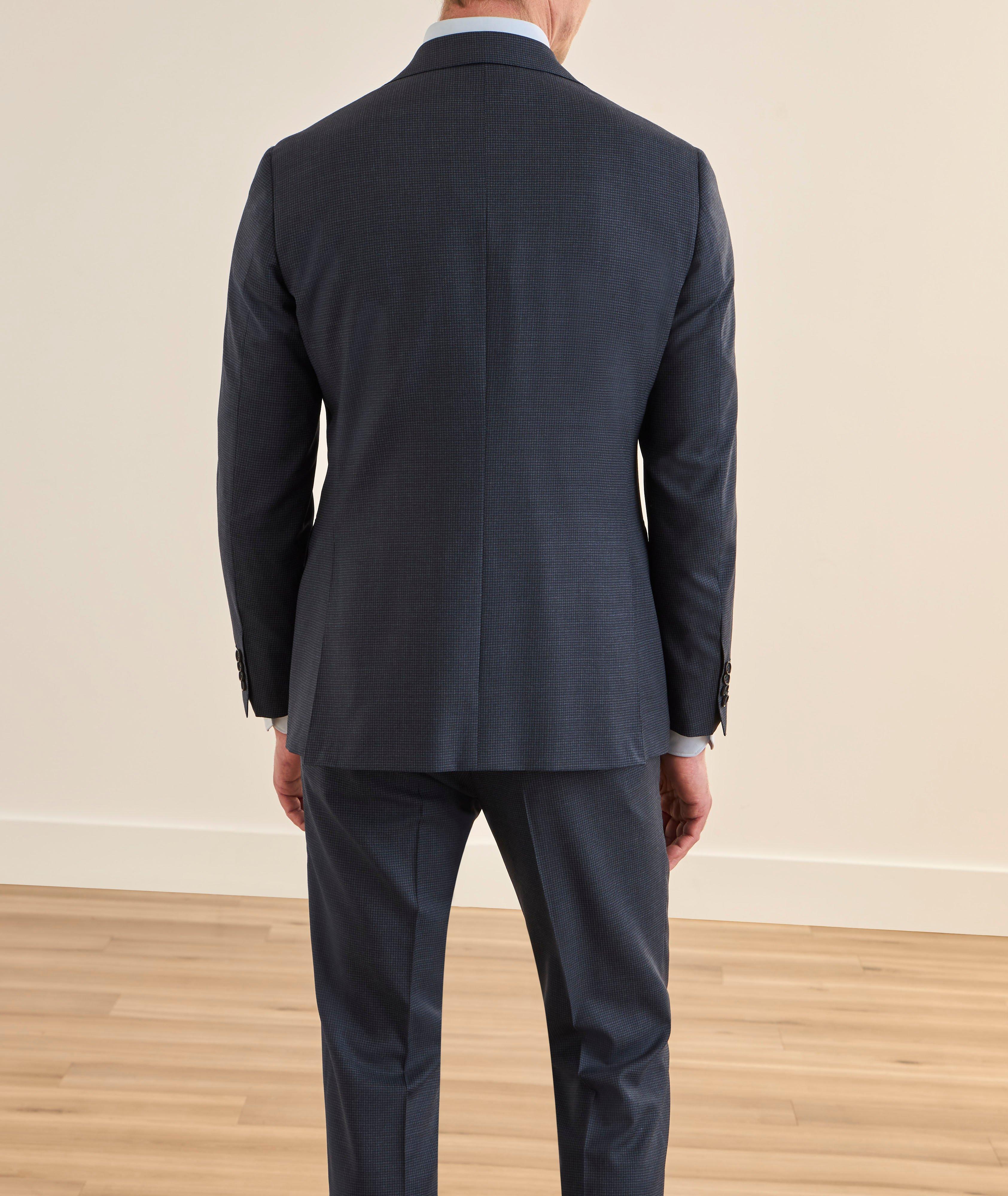 Micro-Houndstooth Wool Suit image 2