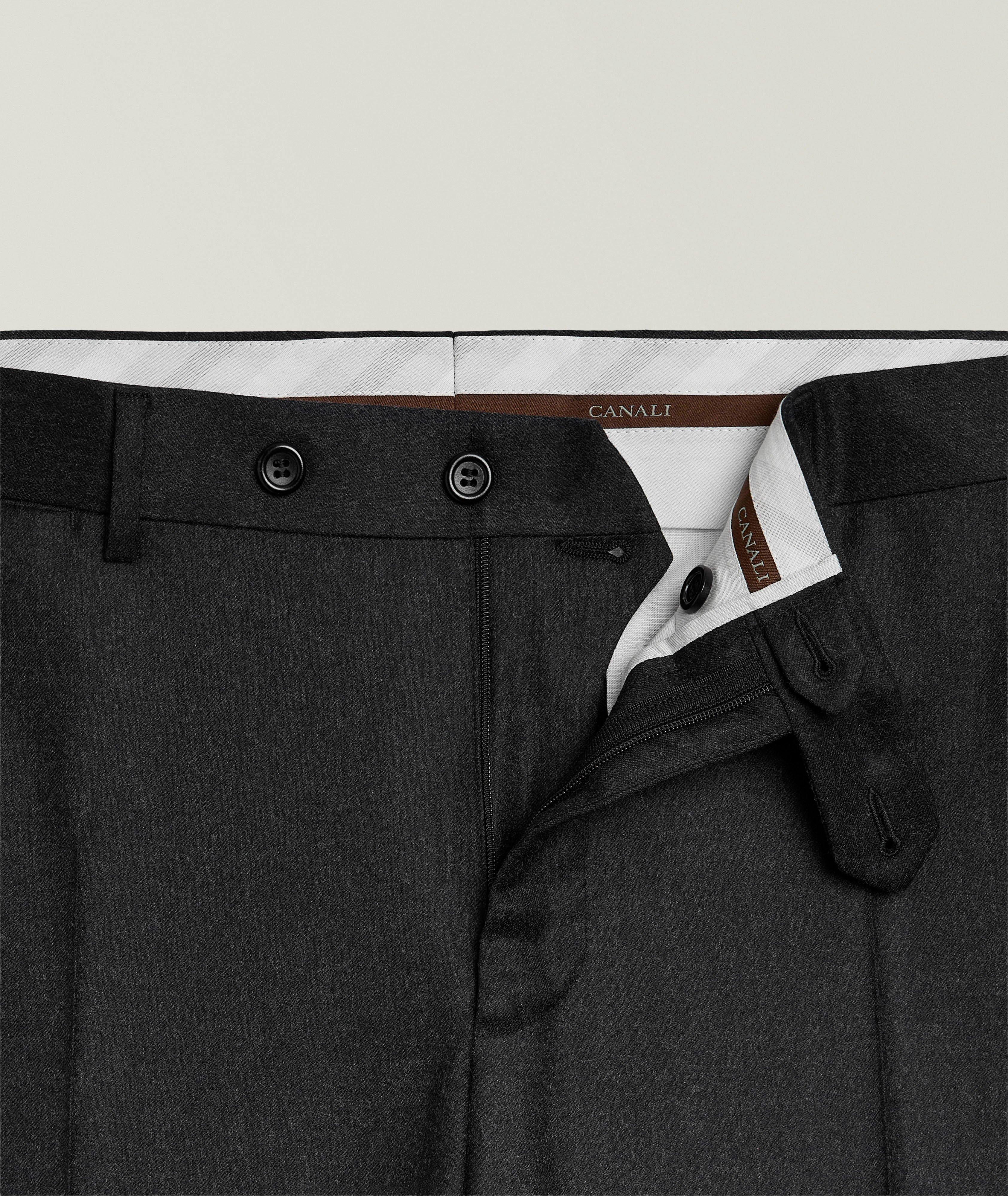 Kei Flannel Wool Dress Pants image 1