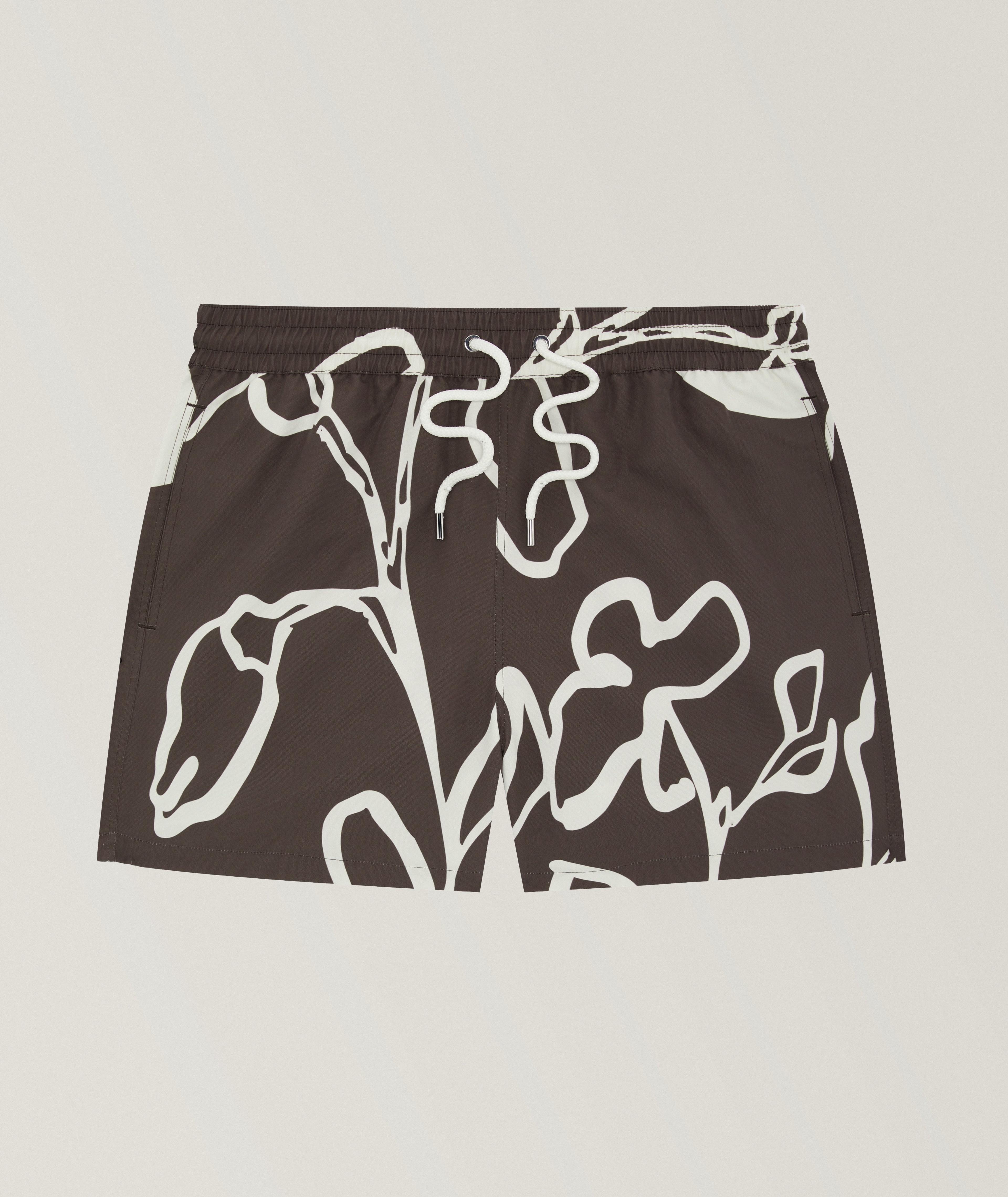 Frescobol Carioca Flor Sport Swim Shorts