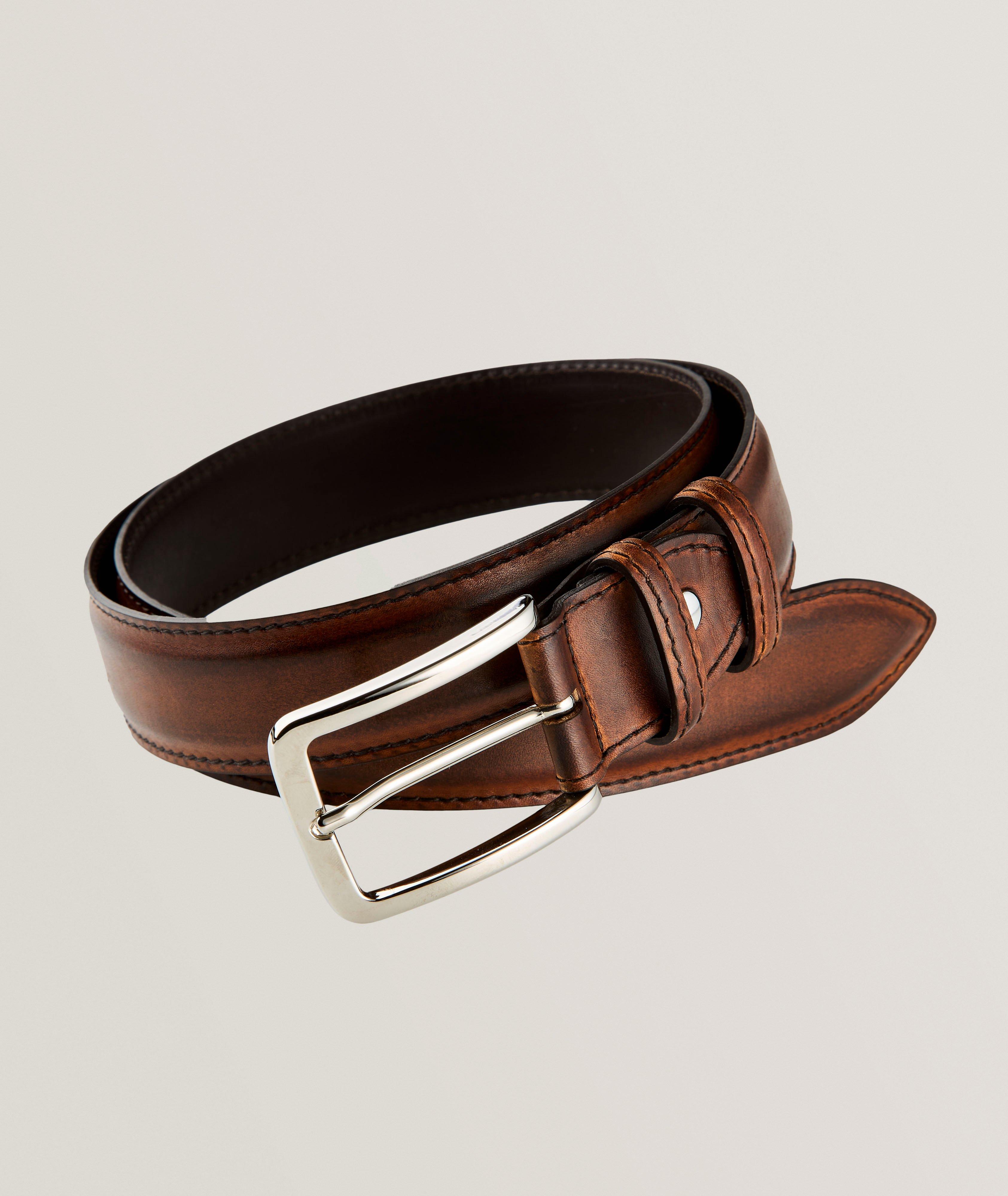 Bontoni Smooth Calf Leather Belt