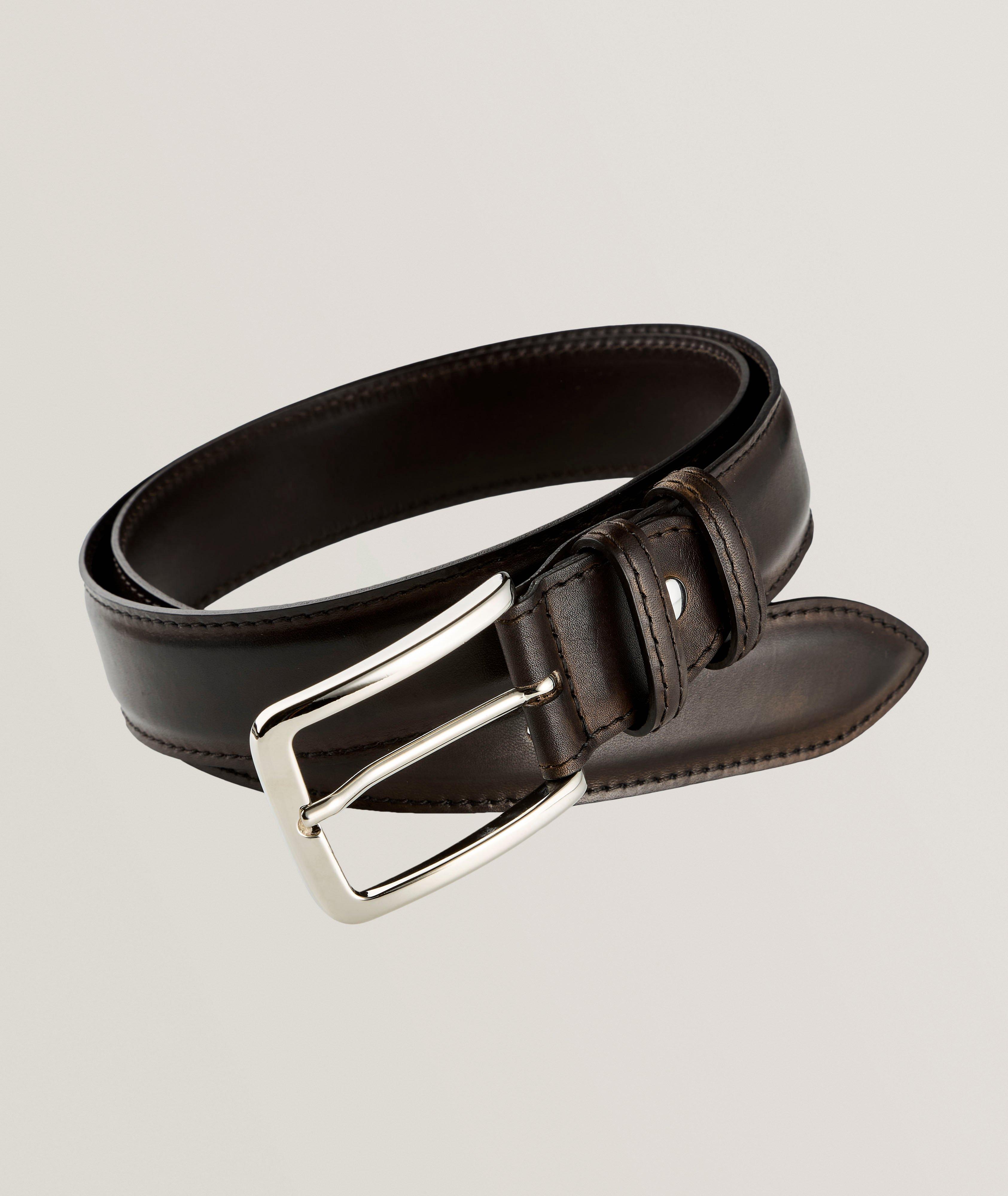 Bontoni Smooth Calf Leather Belt