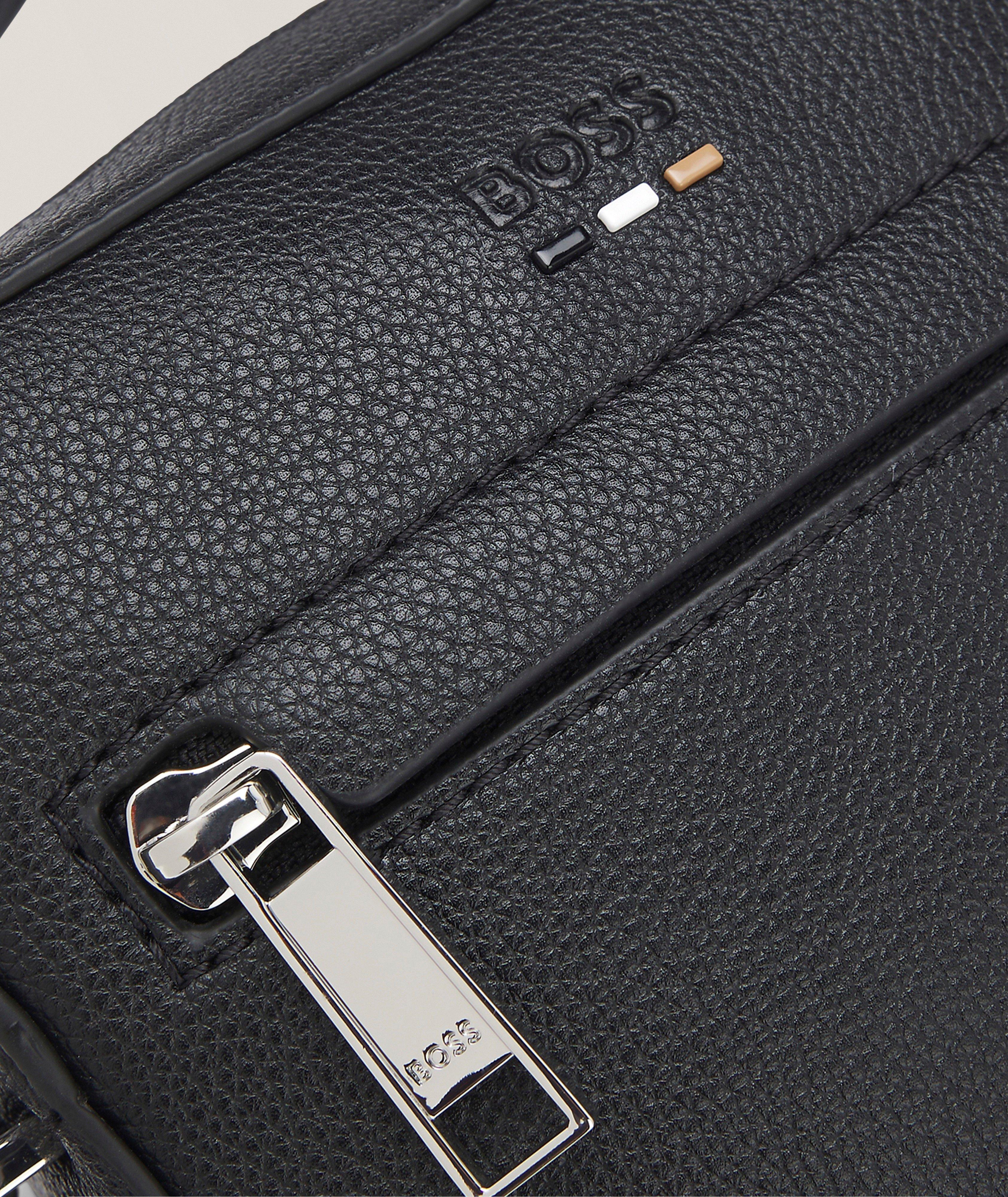 Ray Faux Leather Reporter Crossbody Bag image 3