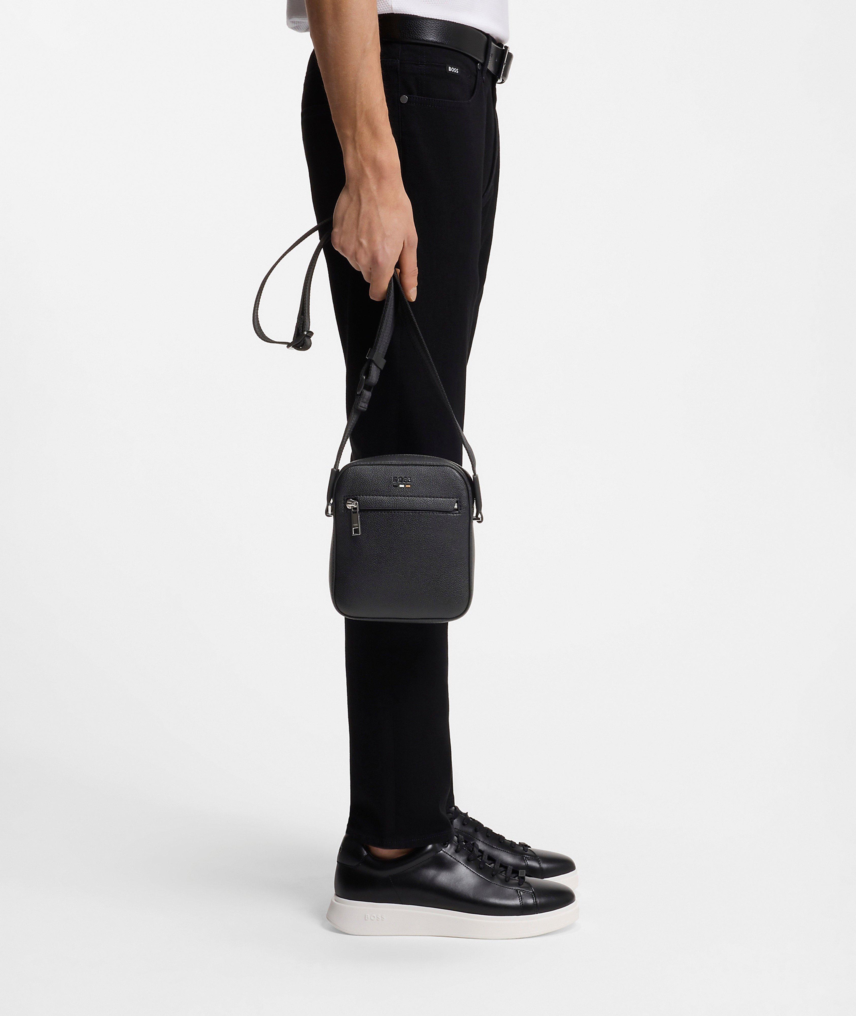 Ray Faux Leather Reporter Crossbody Bag image 5