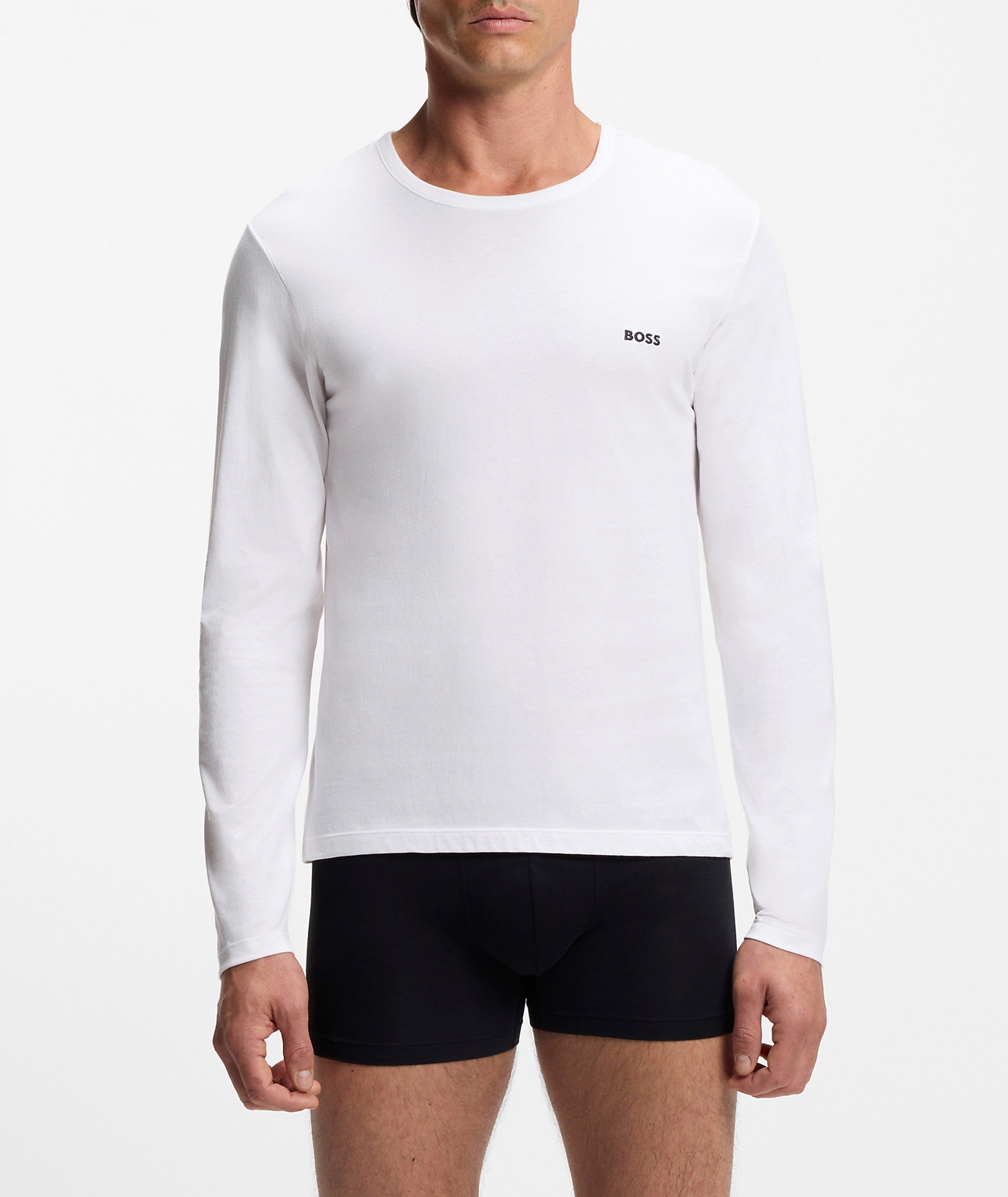 Lot de trois t-shirts manches longues logo image 4