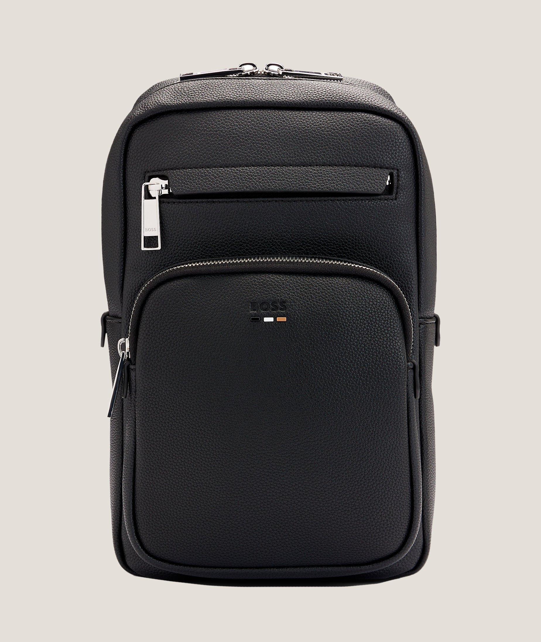 Ray Faux Leather Mono-Strap Backpack image 0