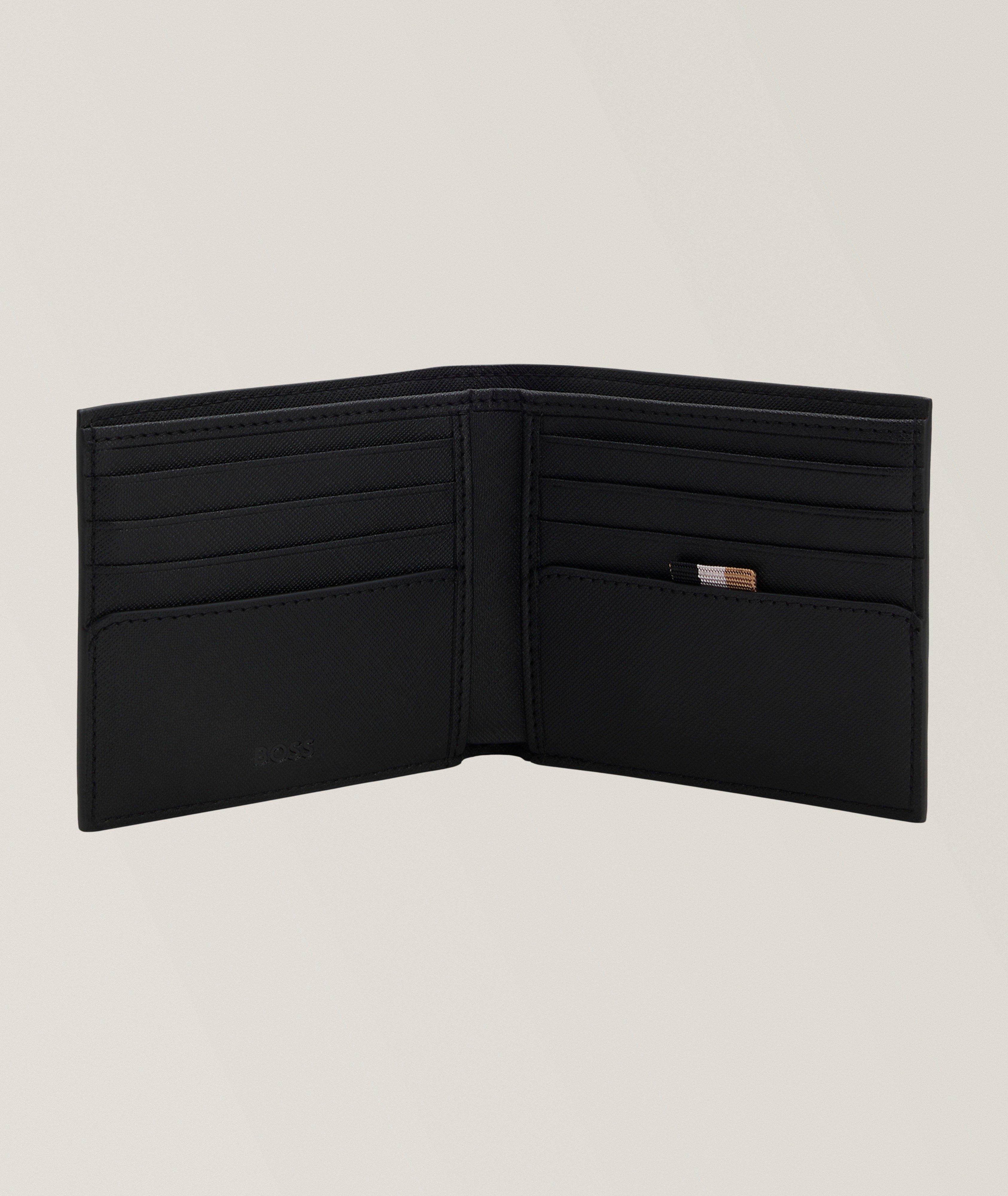 Zair Logo Leather Bifold Wallet image 1