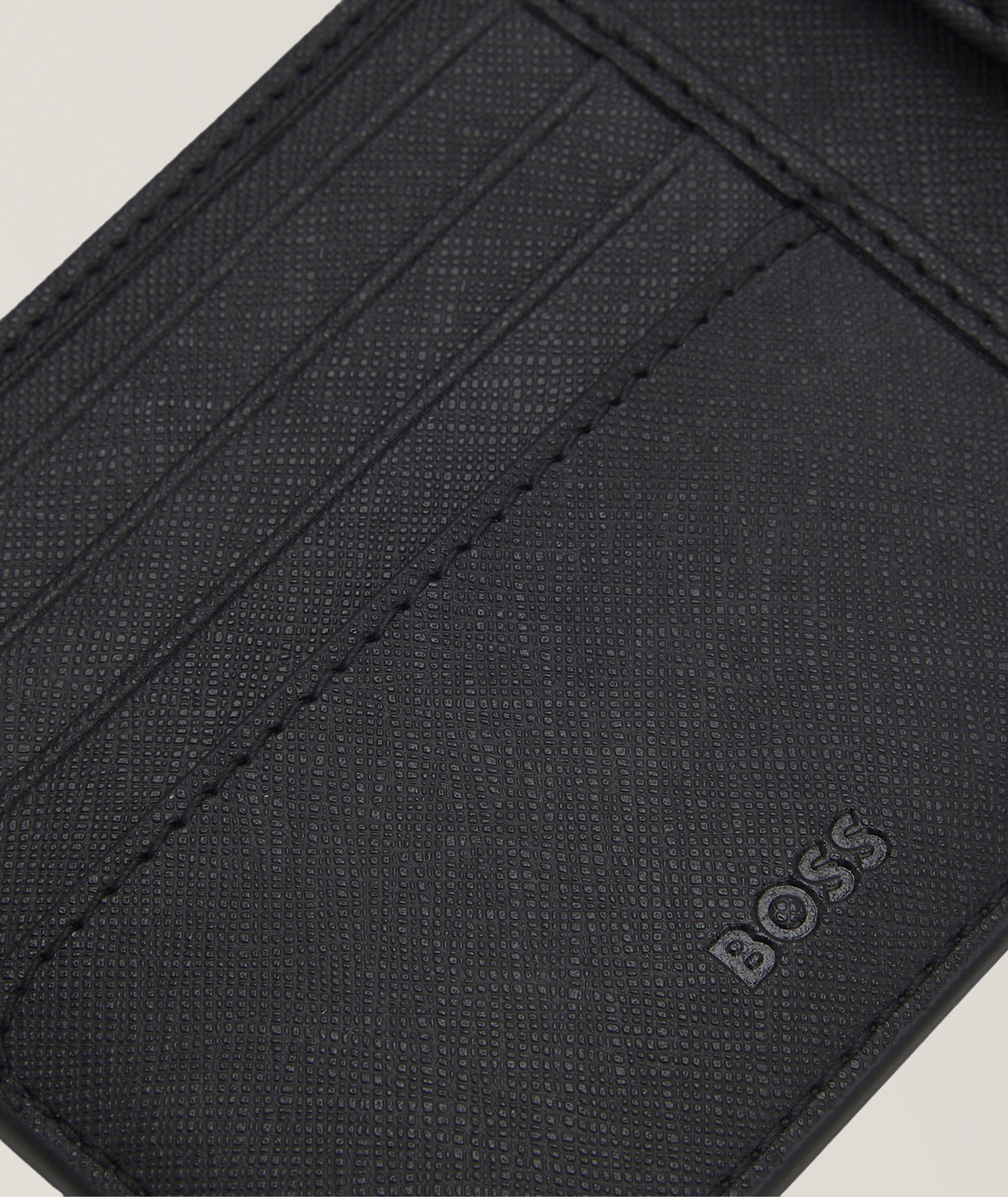 Zair Logo Leather Bifold Wallet image 3