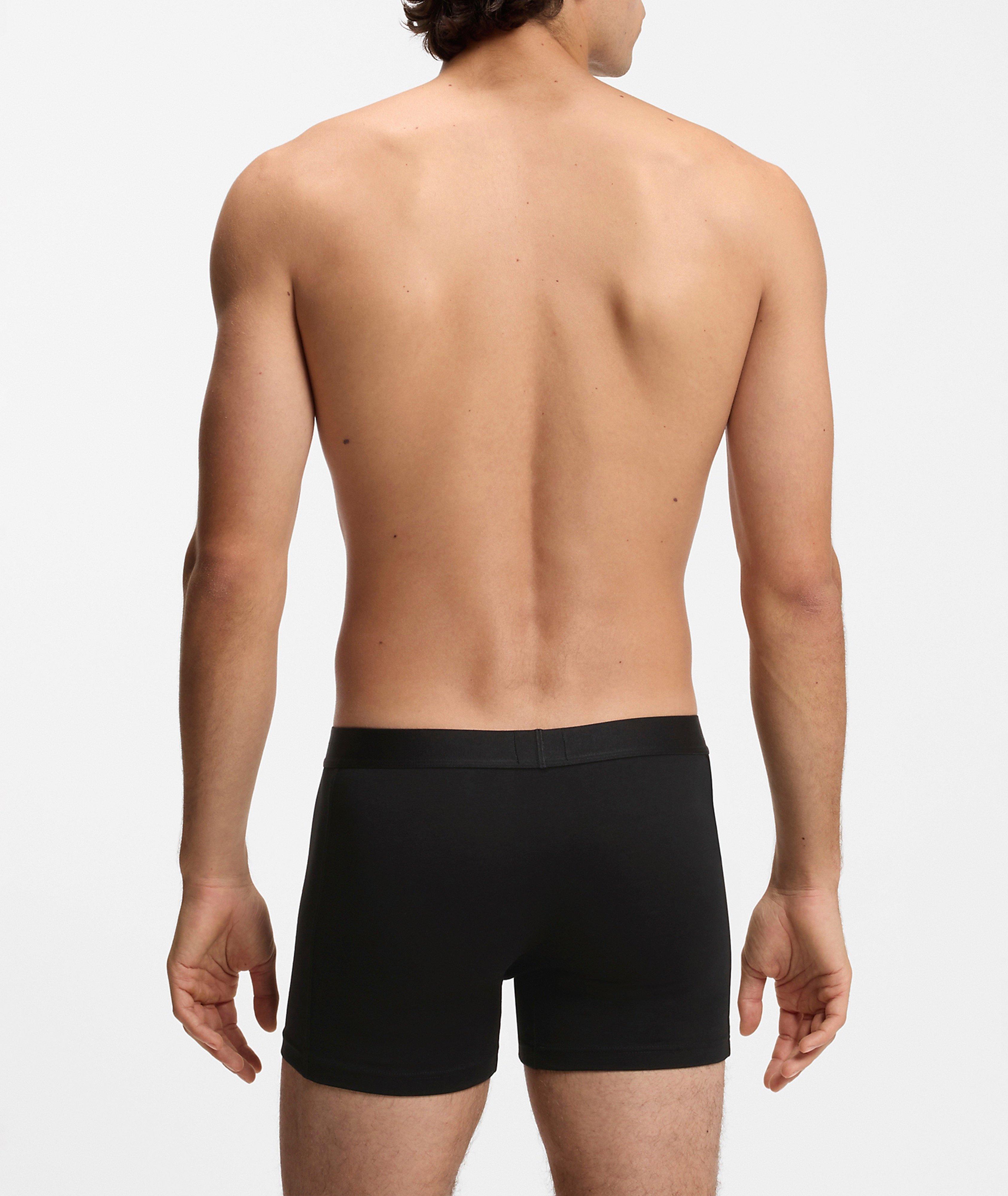 Three-Pack Stretch-Cotton Boxers image 1