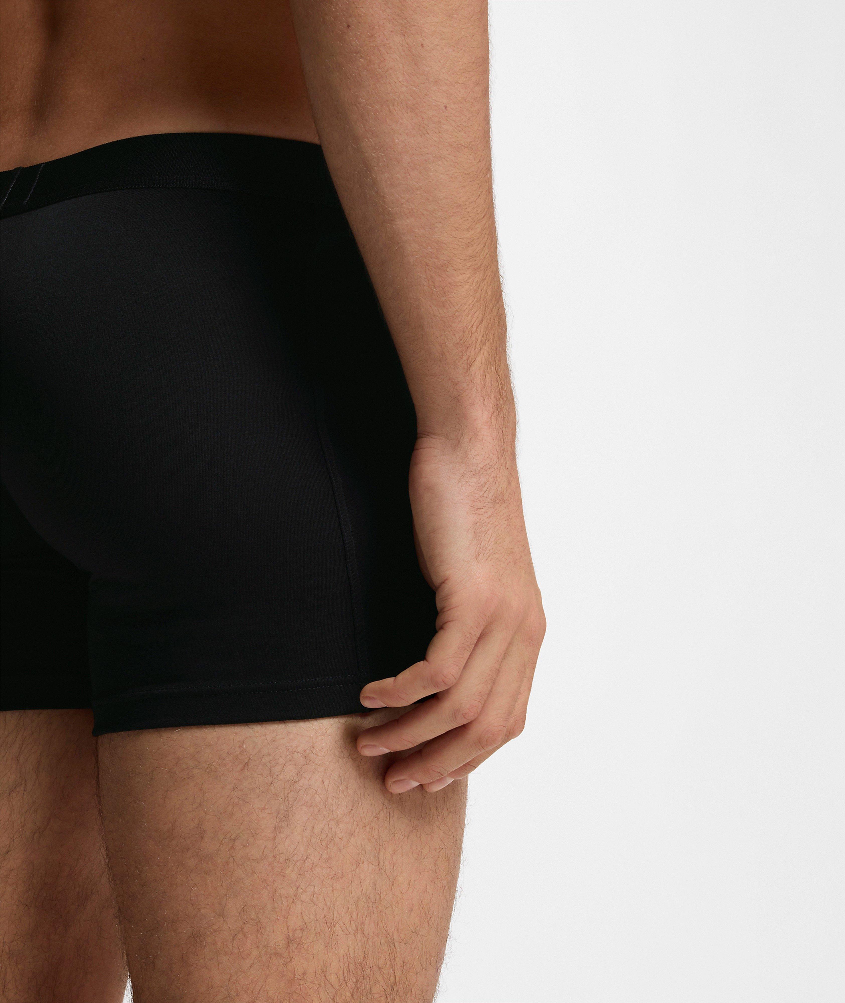 Three-Pack Stretch-Cotton Boxers image 3