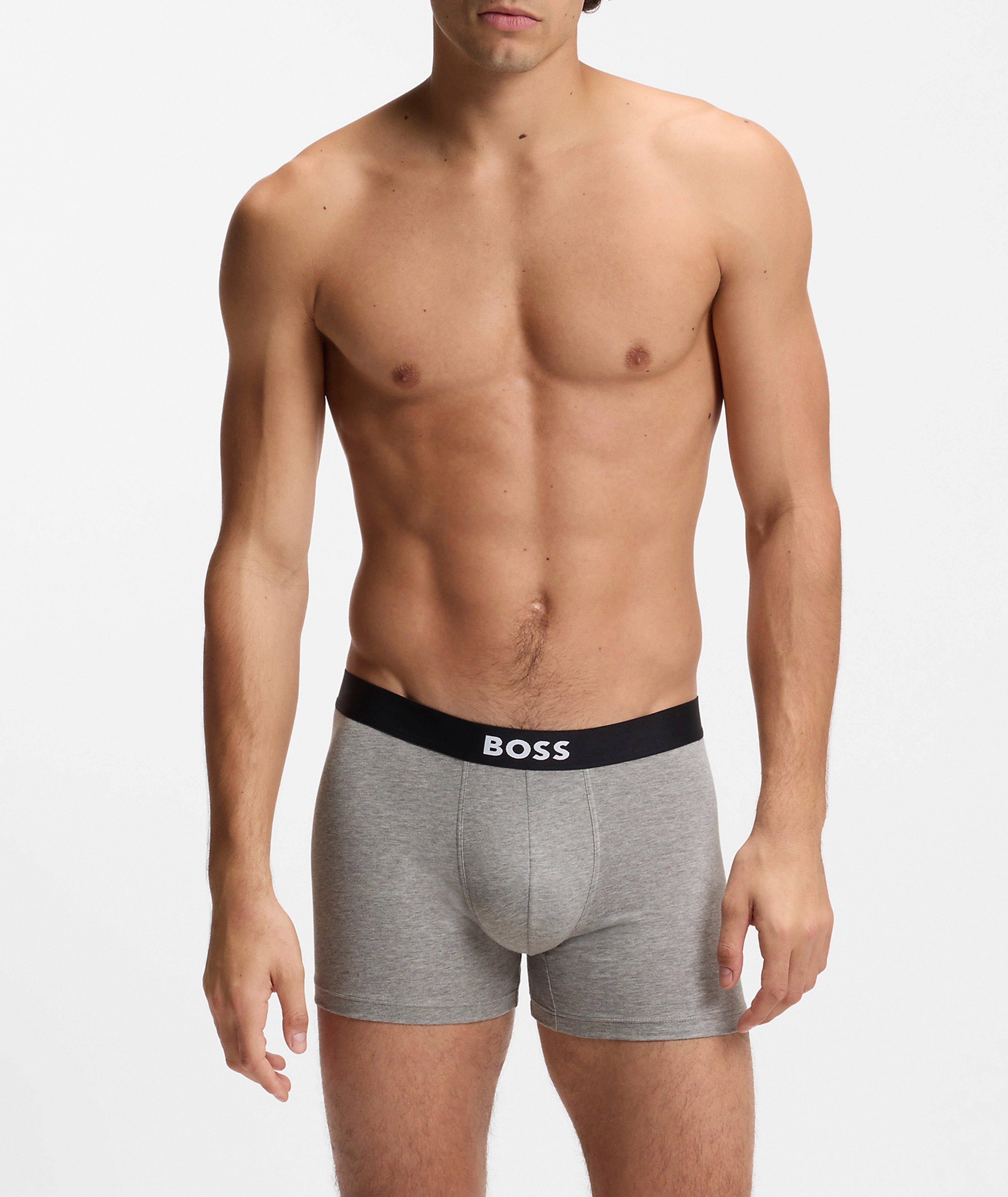 Three-Pack Stretch-Cotton Jersey Boxer Briefs  image 3