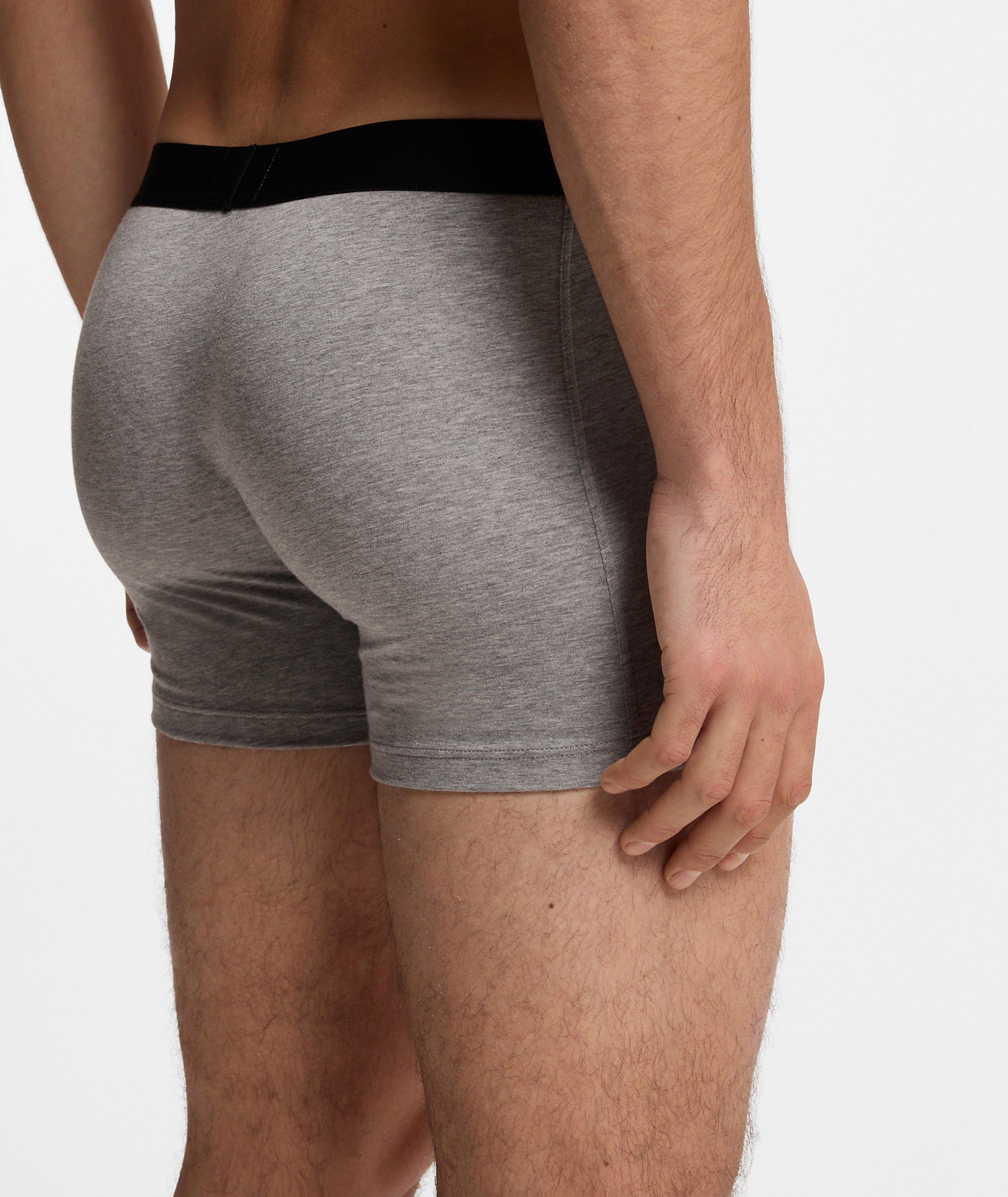 Three-Pack Stretch-Cotton Jersey Boxer Briefs  image 6