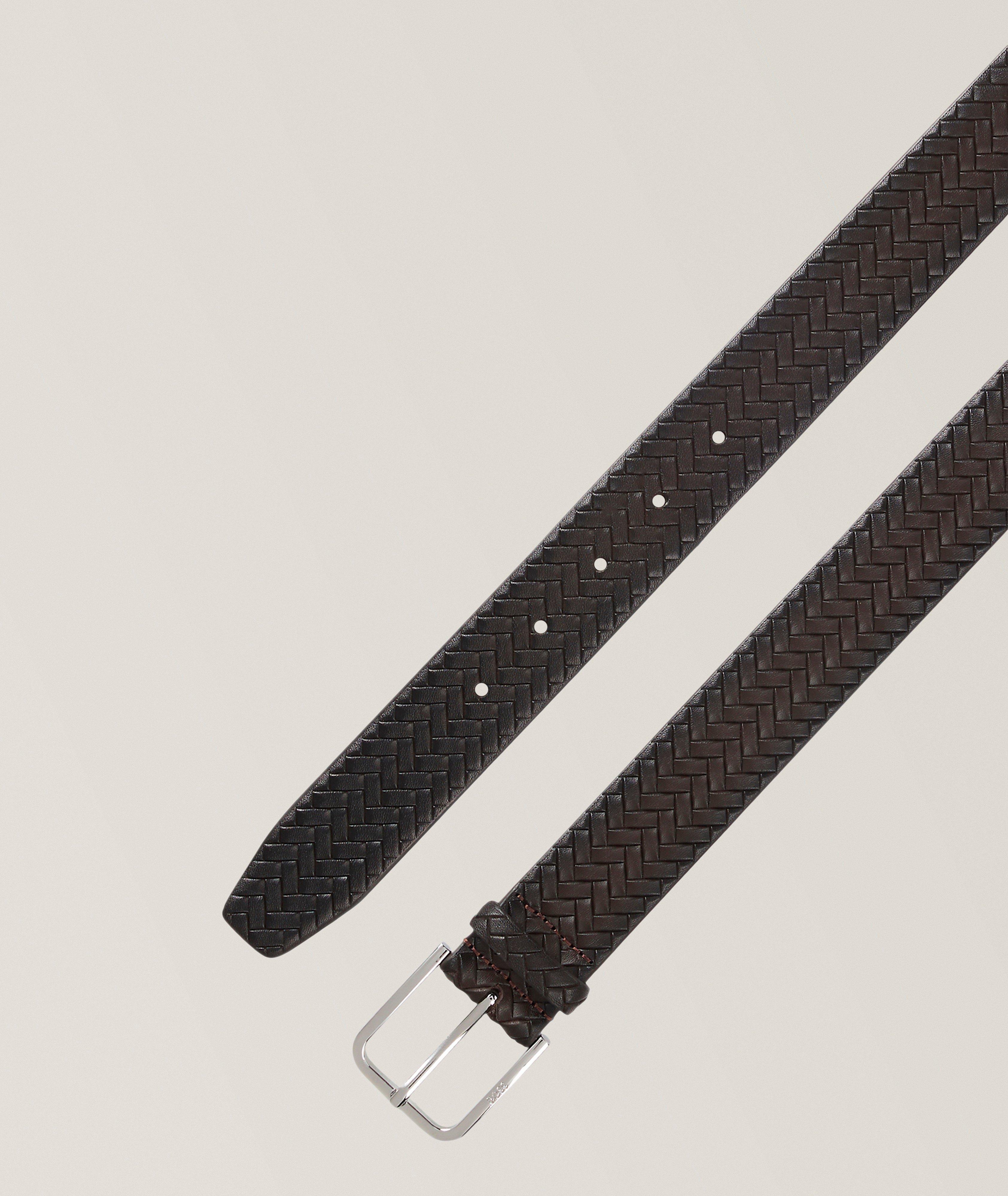 Madison Woven Leather Belt  image 1