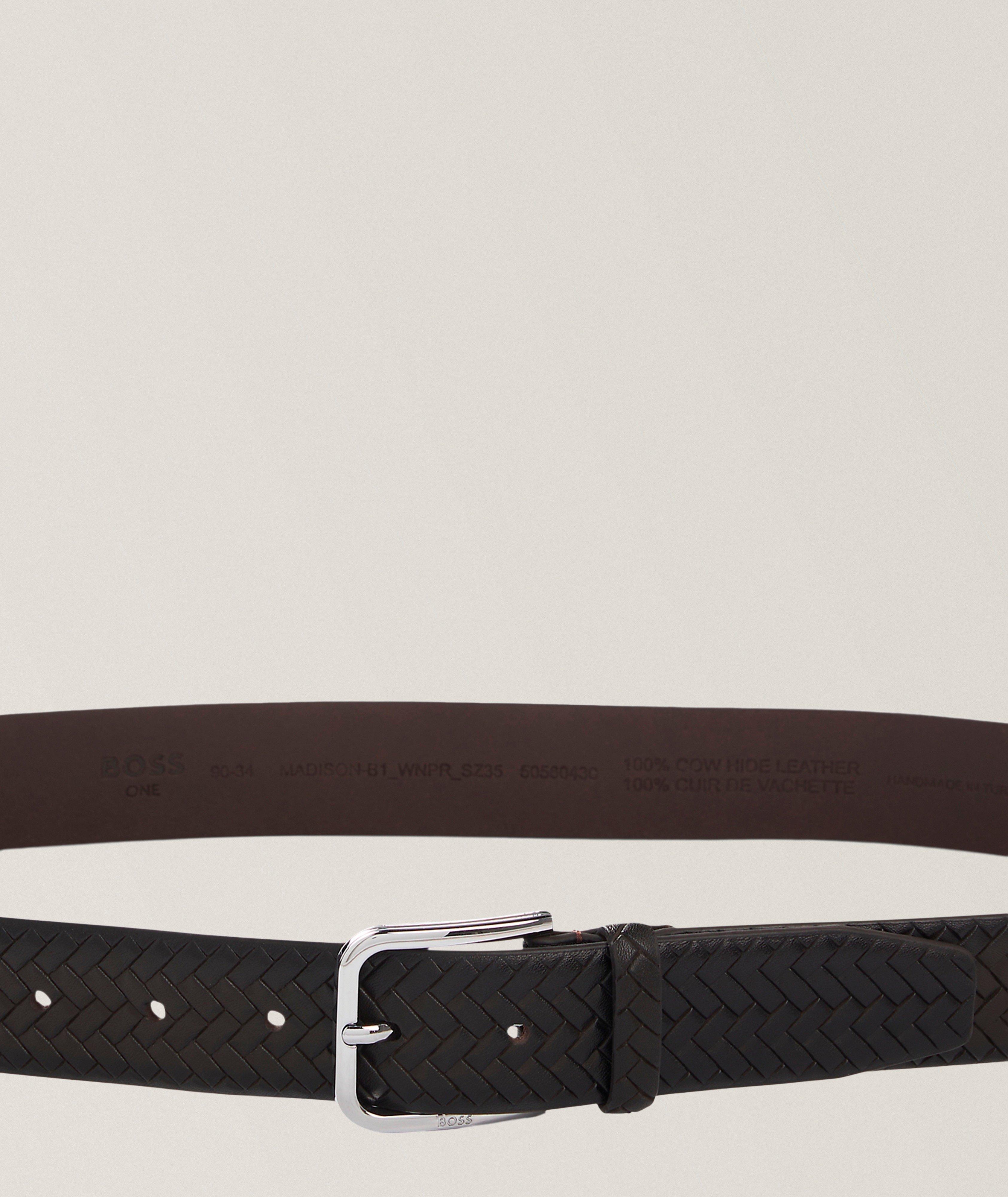 Madison Woven Leather Belt  image 2