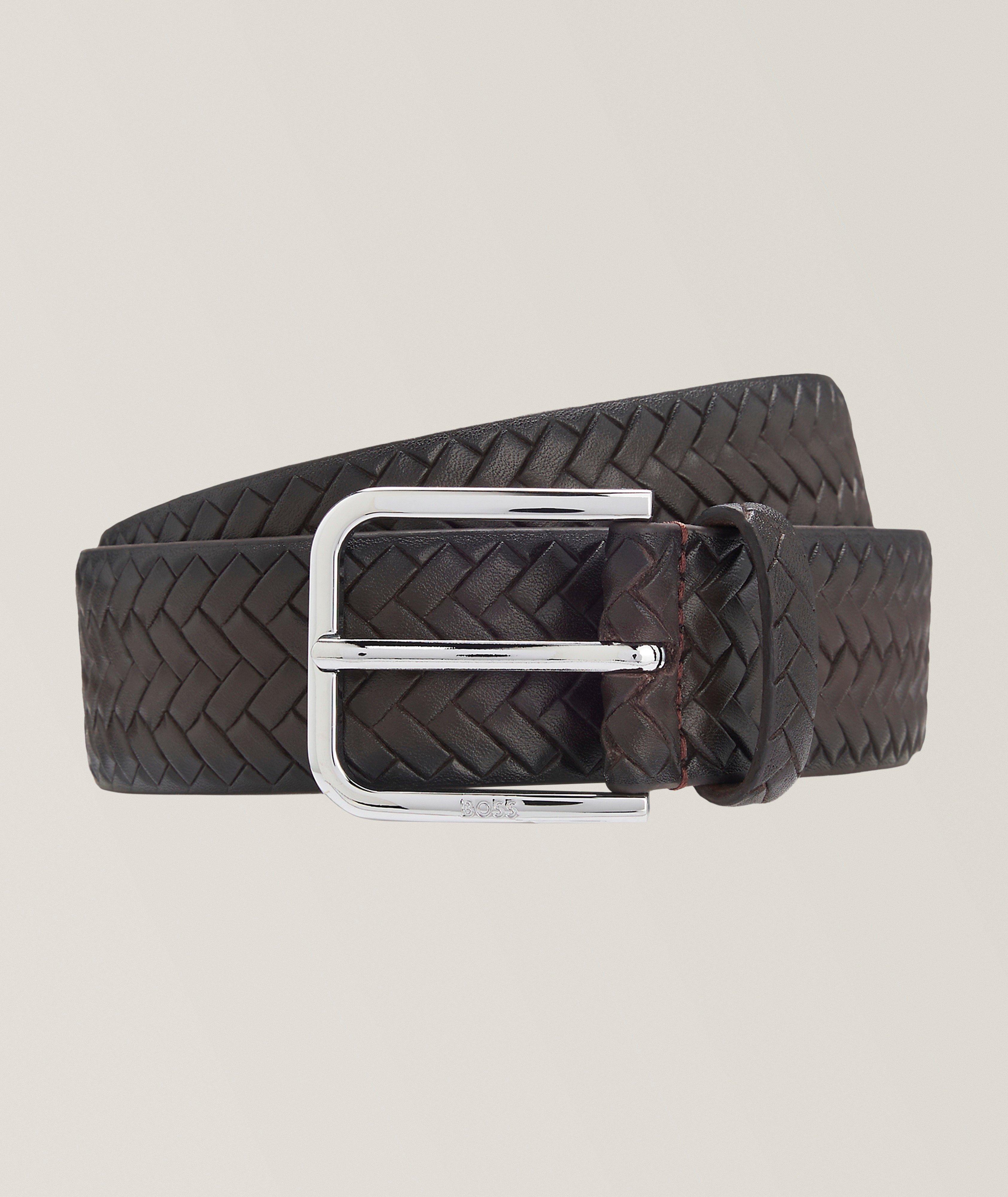 Madison Woven Leather Belt  image 0