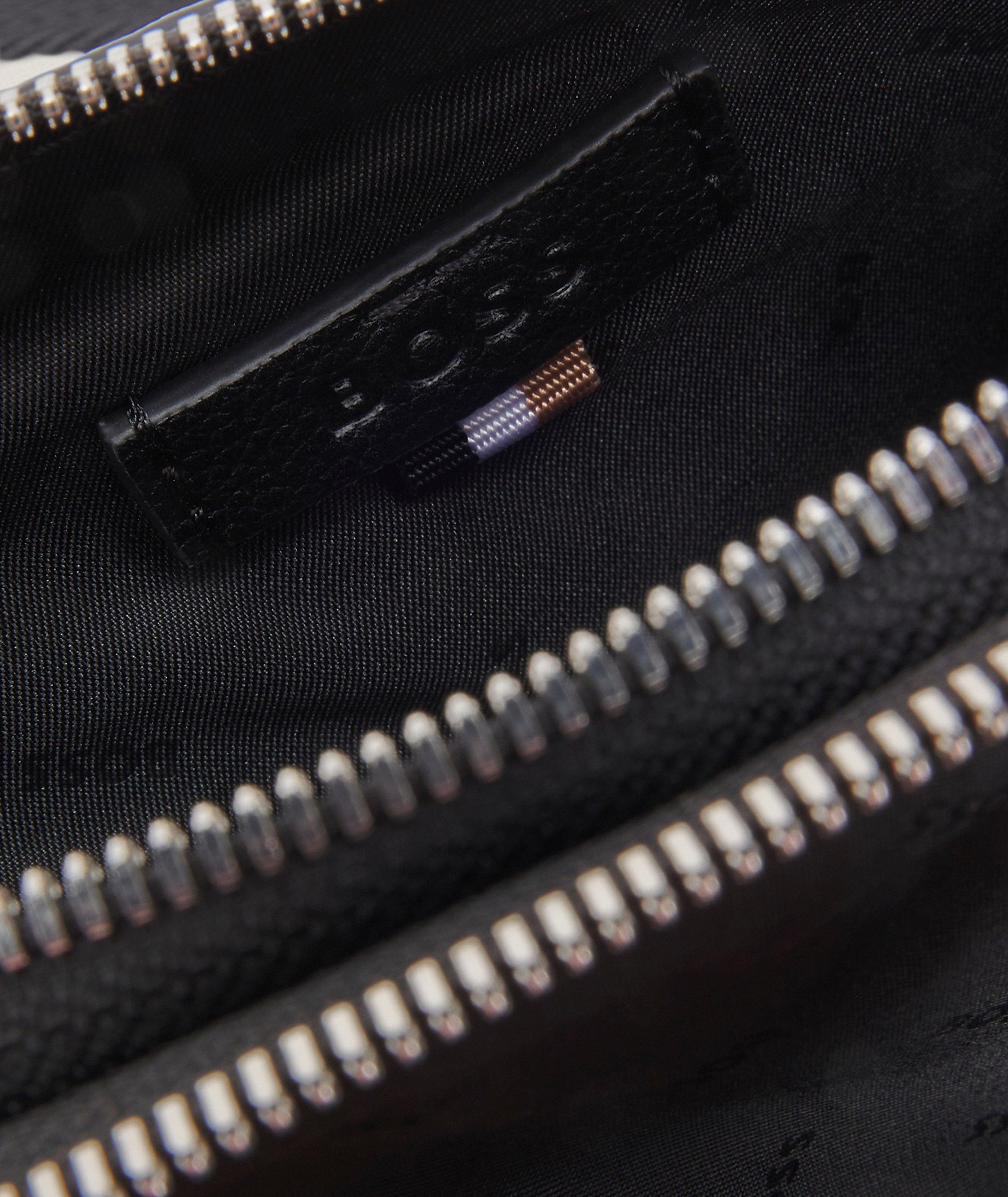 Sac enveloppe en simili cuir double fermeture glissière Ray image 2