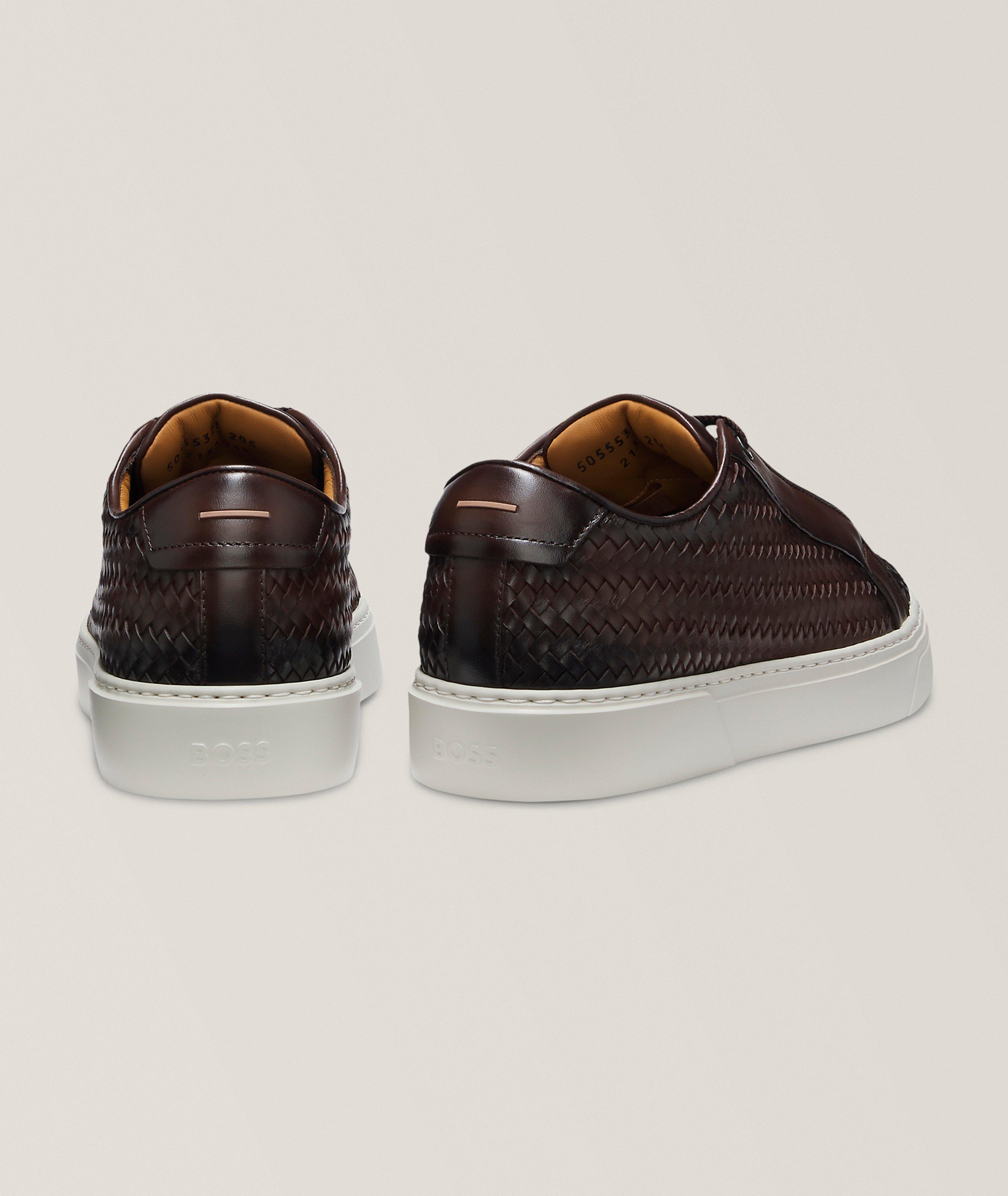 Gary Woven Leather Sneakers image 2