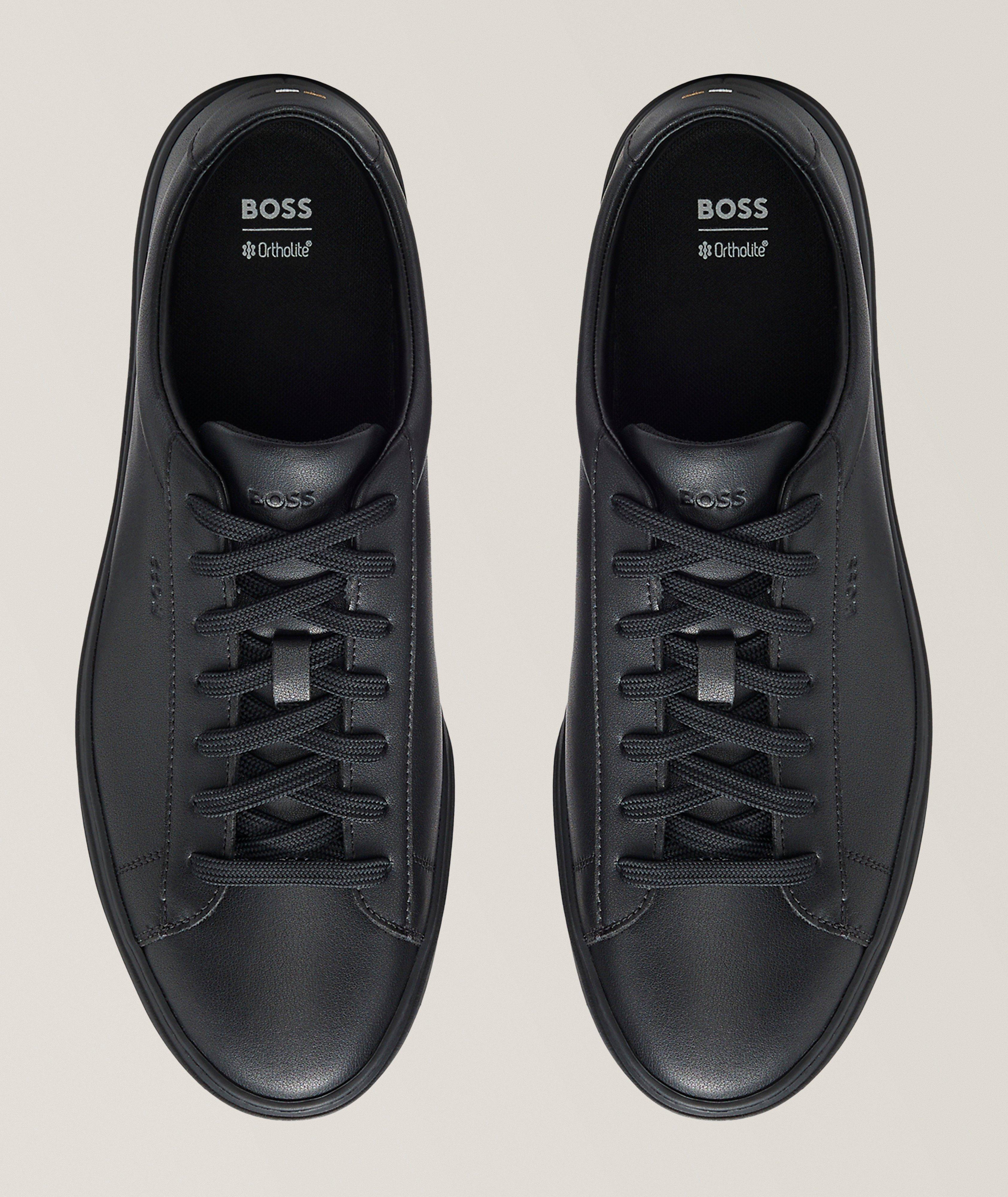 Chaussures sport tennis en cuir Kieran image 1