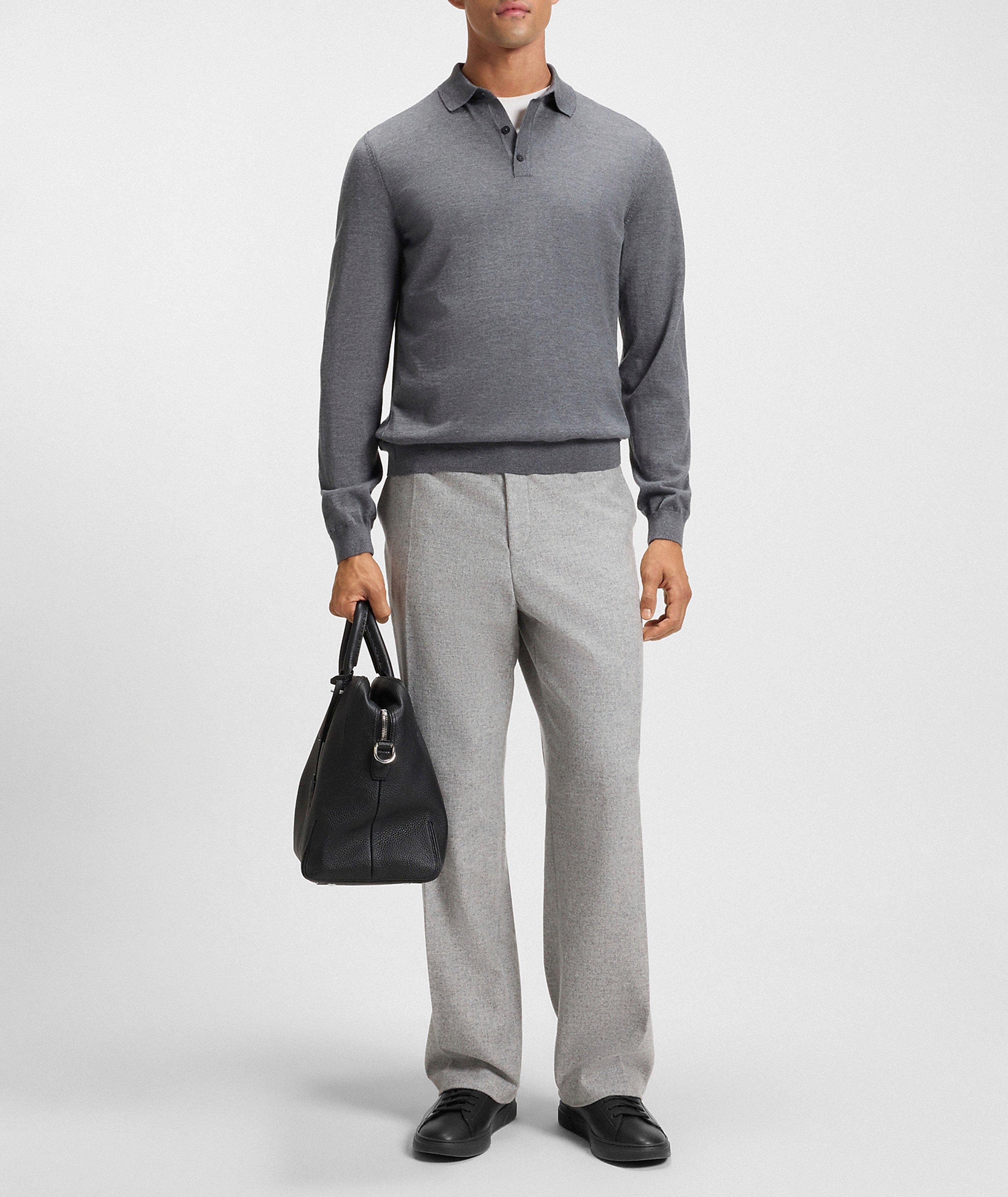 Chaussures sport tennis en cuir Kieran image 4