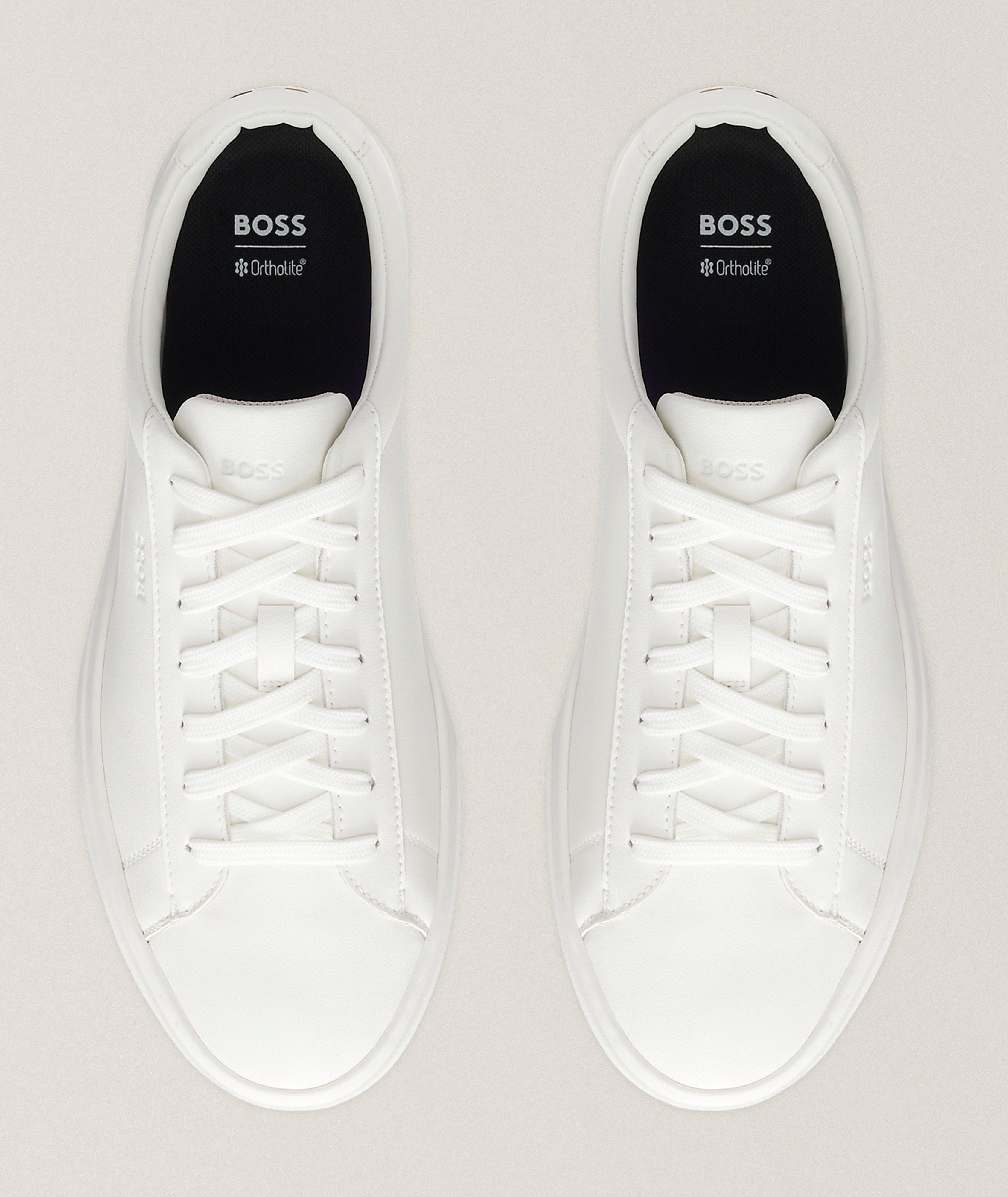 Kieran Leather Tennis Sneakers image 1