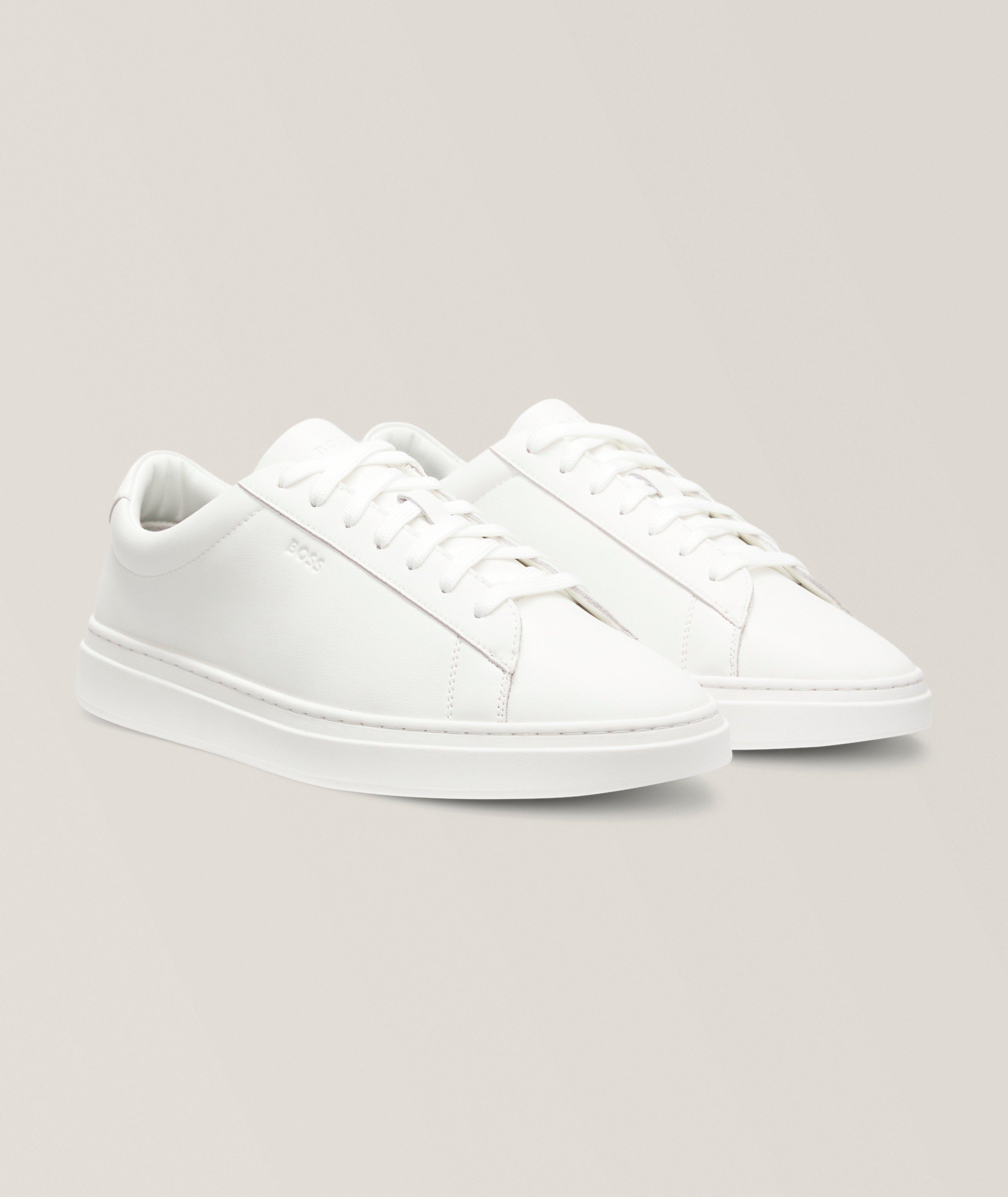 Kieran Leather Tennis Sneakers image 3