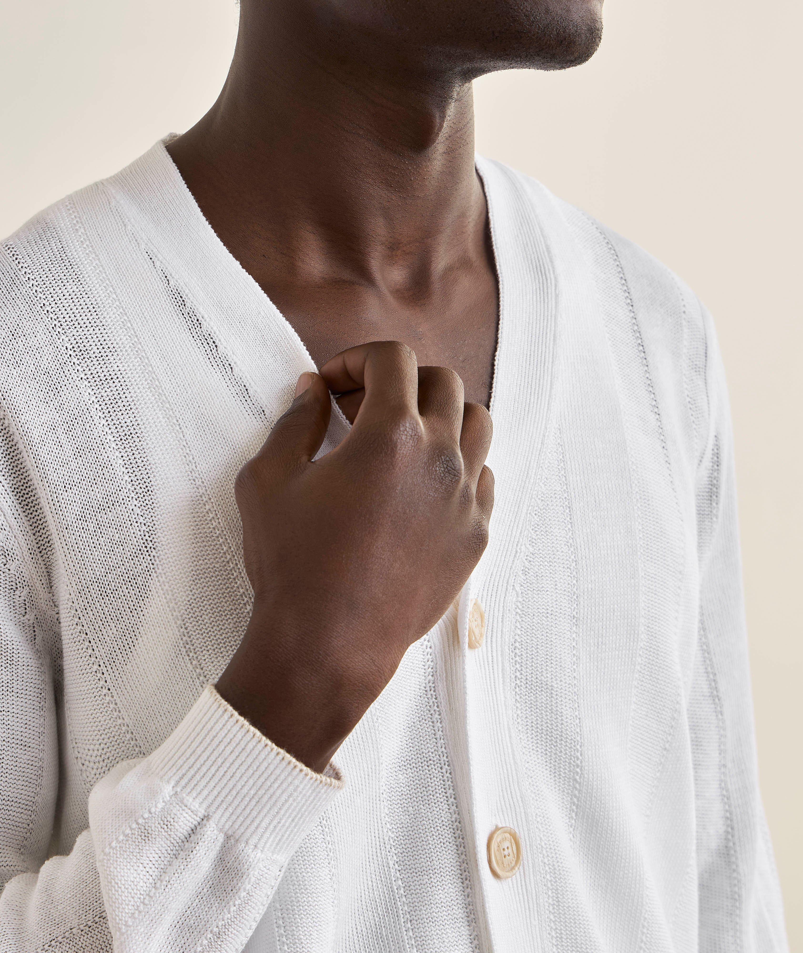 Brunello Cucinelli コットンカーディガン Brunello Cucinelli コットンロゴカーディガン | Sendegaro JP