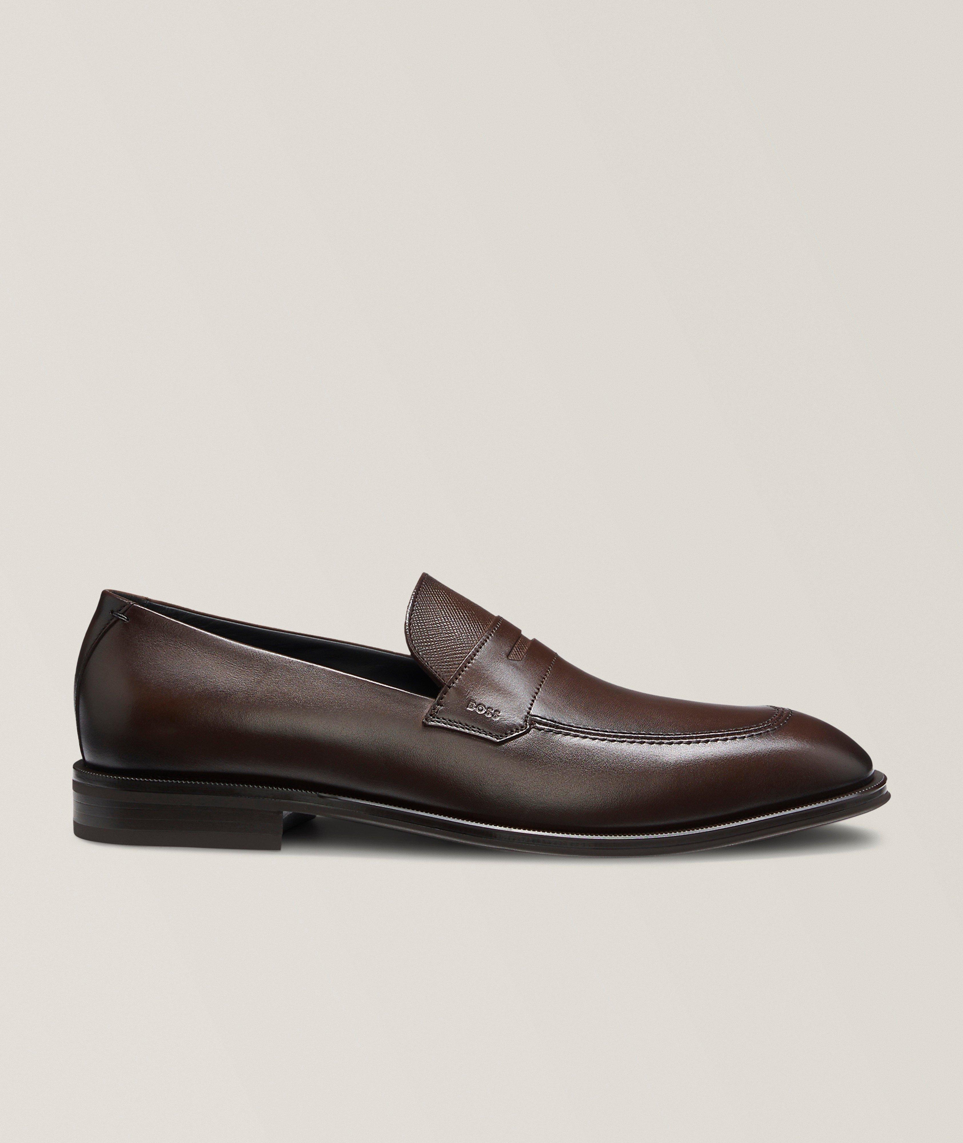 Smooth Leather Loafers image 0