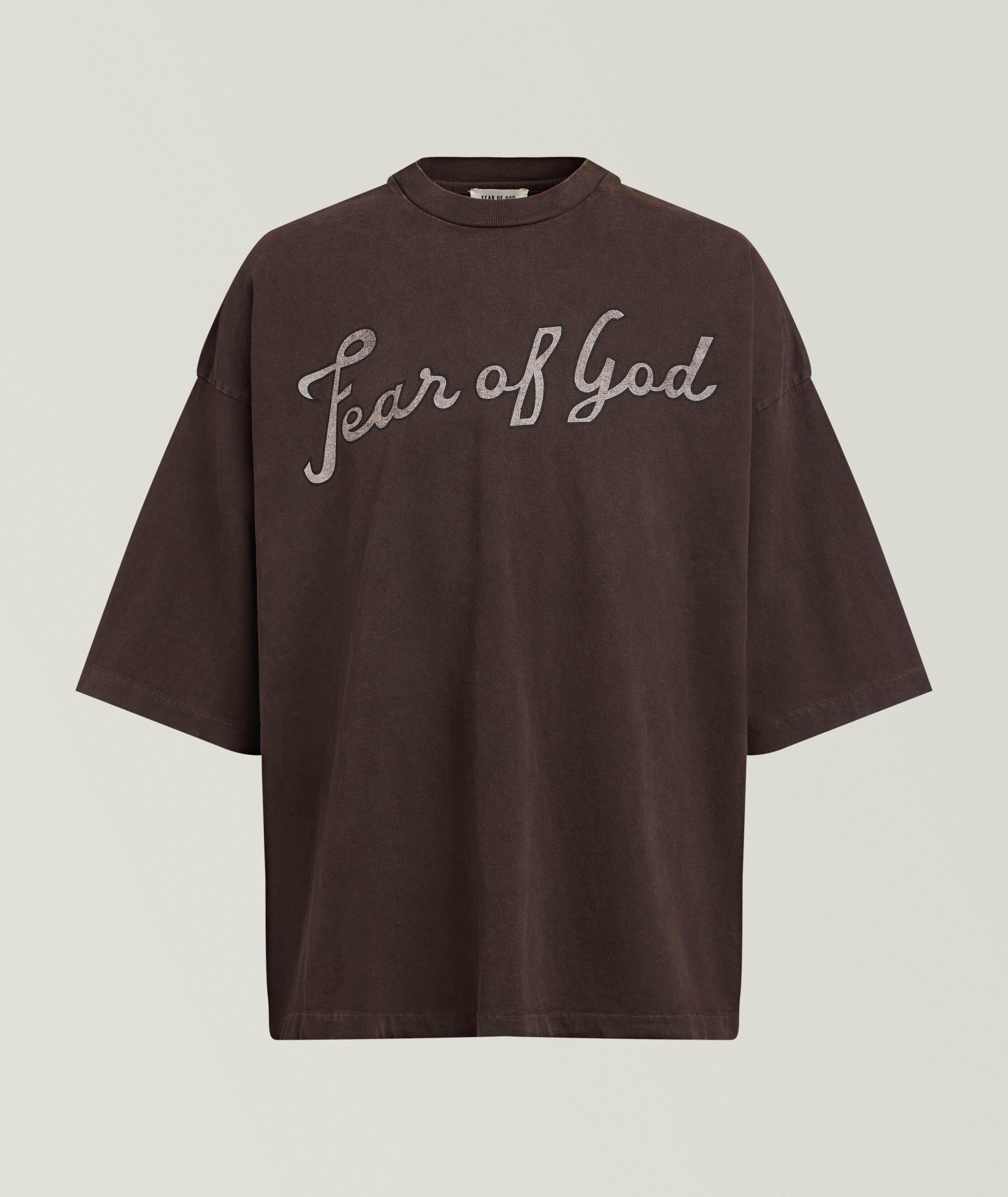 T-shirt coton logo 43 surdimensionné  image 0