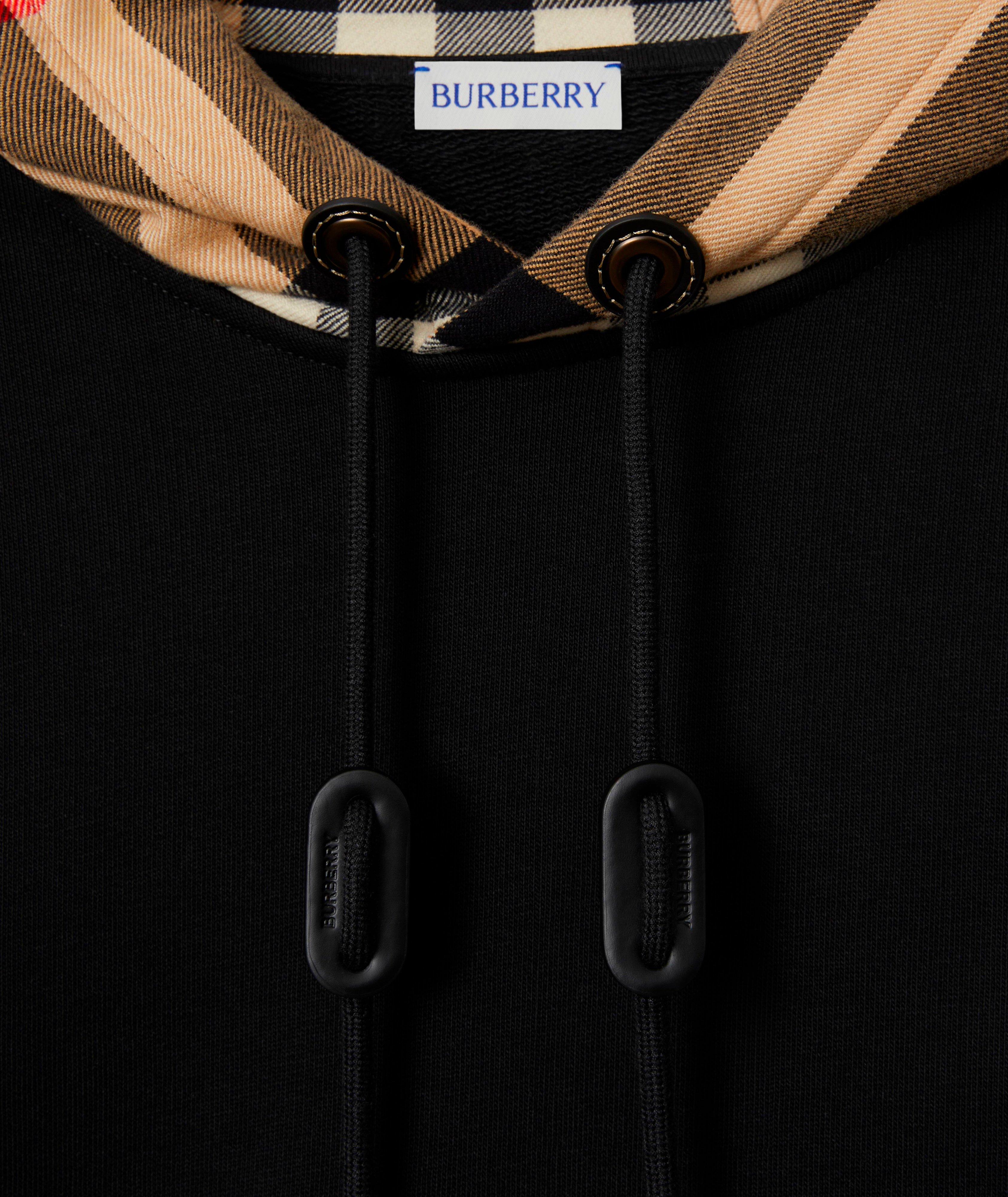 Samuel Checked Hooded Sweatshirt  image 1