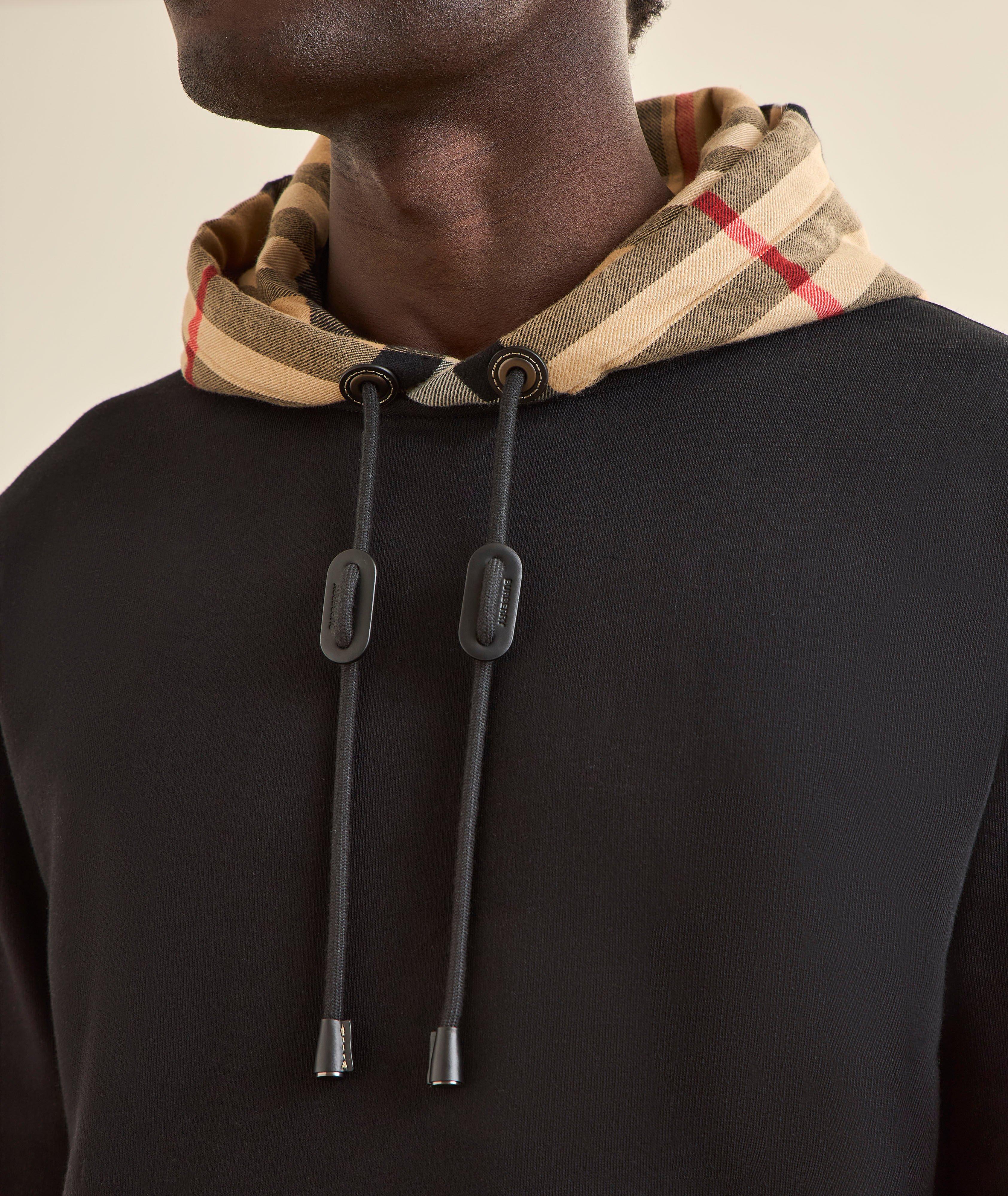 Samuel Checked Hooded Sweatshirt  image 4